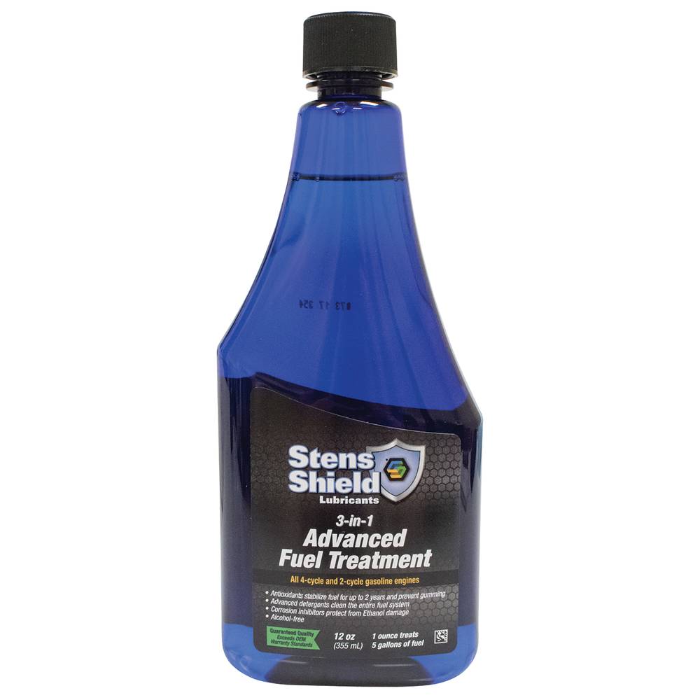 New Stens 770-742 Shield 3-in-1 Advanced Fuel Treatment for Twelve 12 oz.bottles