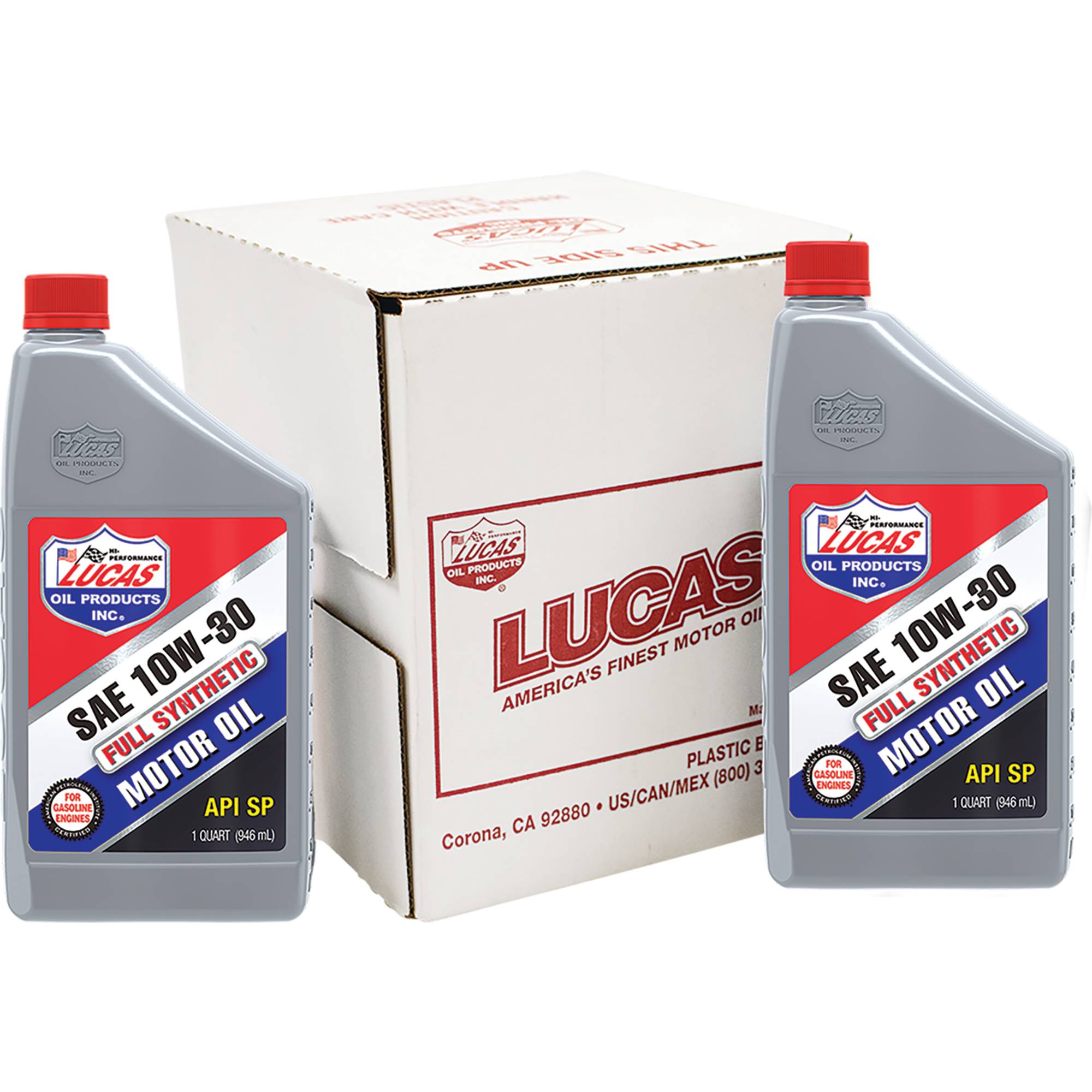 New Stens 051-551 Synthetic Motor Oil Fits SAE 10W-30 6 Btls/1 Qt Lucas