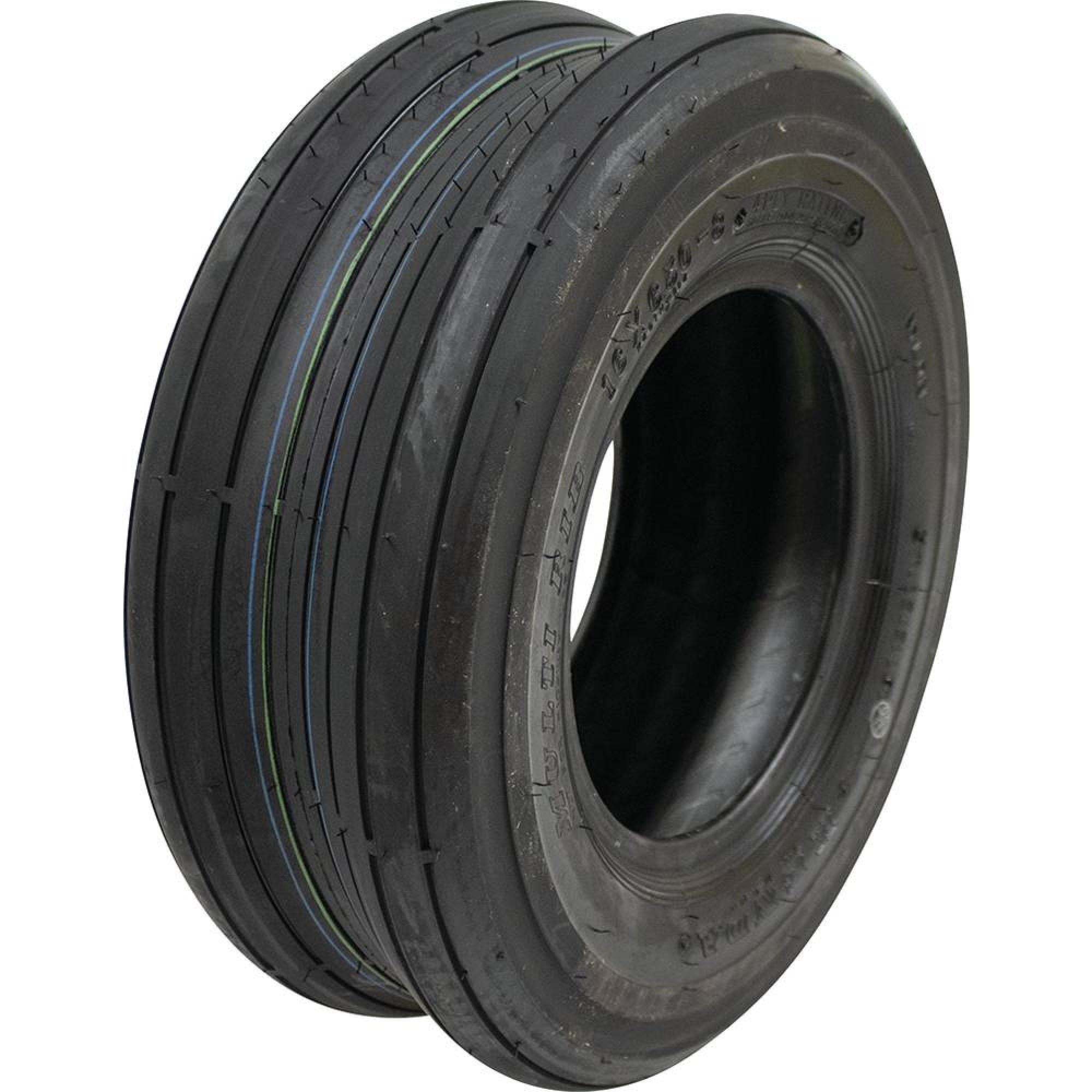 New Stens Tire 160-653 for 16x6.50-8 Golf Rib 4 Ply