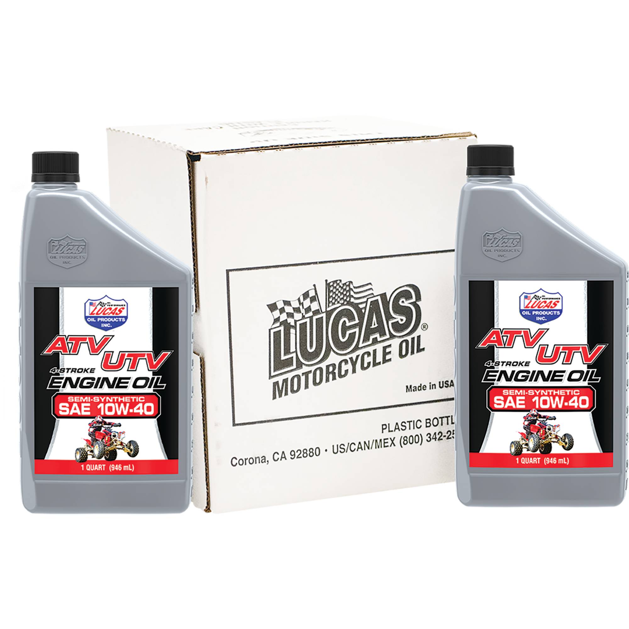 New Stens ATV Semi-synthetic 051-506 10W-40, 6 Btls/1 Qt