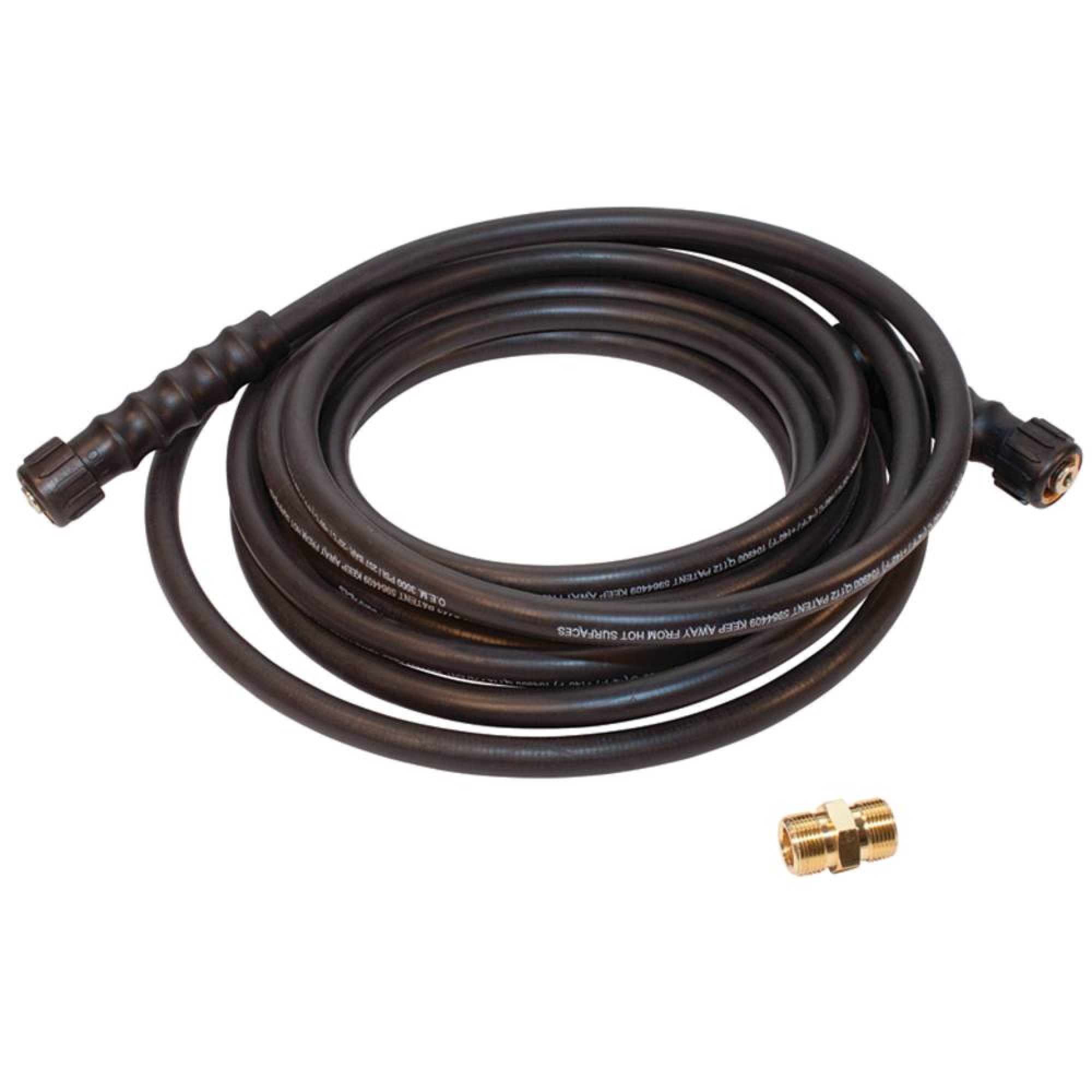 Stens 758-705 Pressure Washer Hose, 3000 psi, 5/16 Inlet, 2 Twist on Ends50Length