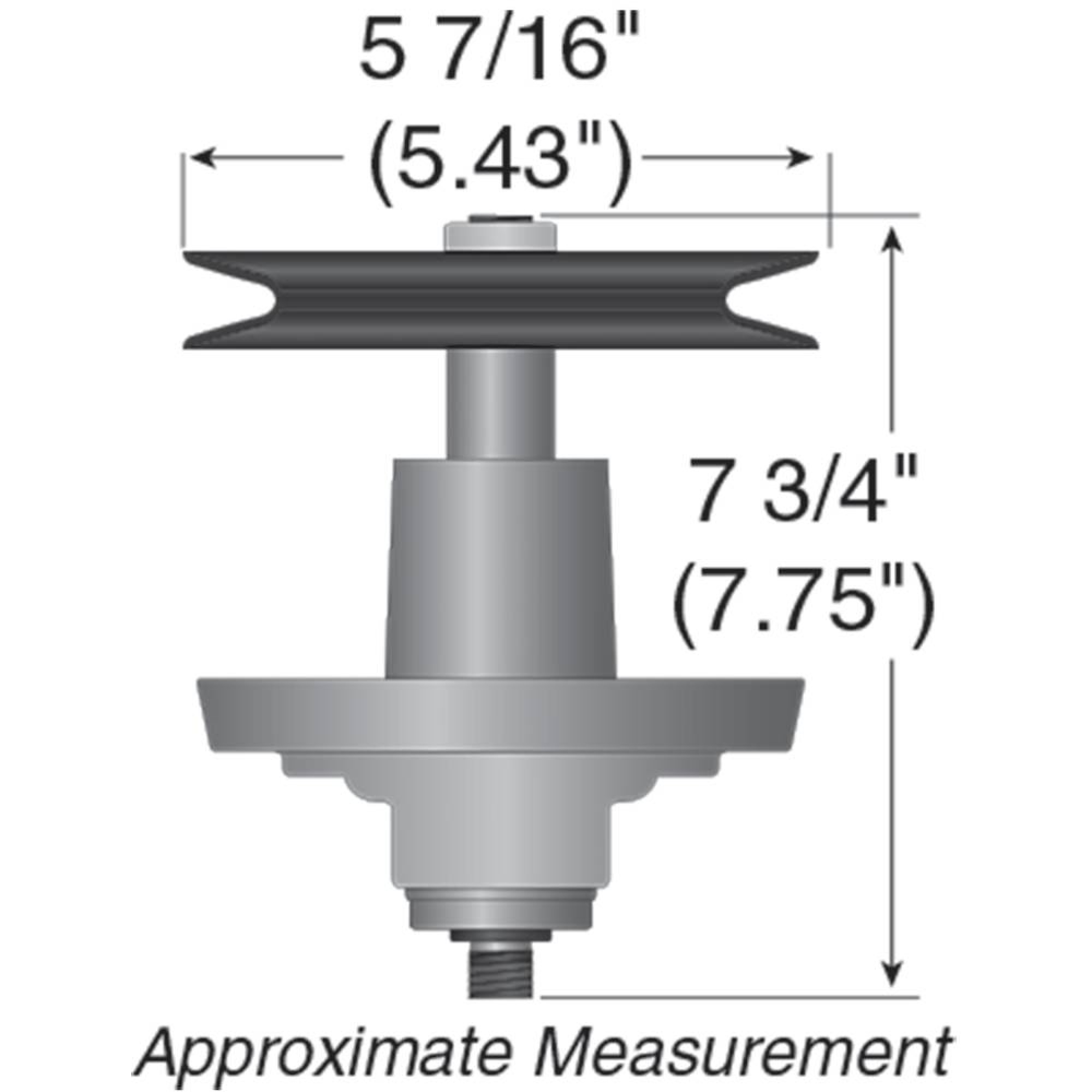 New Stens Spindle Assembly for MTD 918-04608A , 285-859