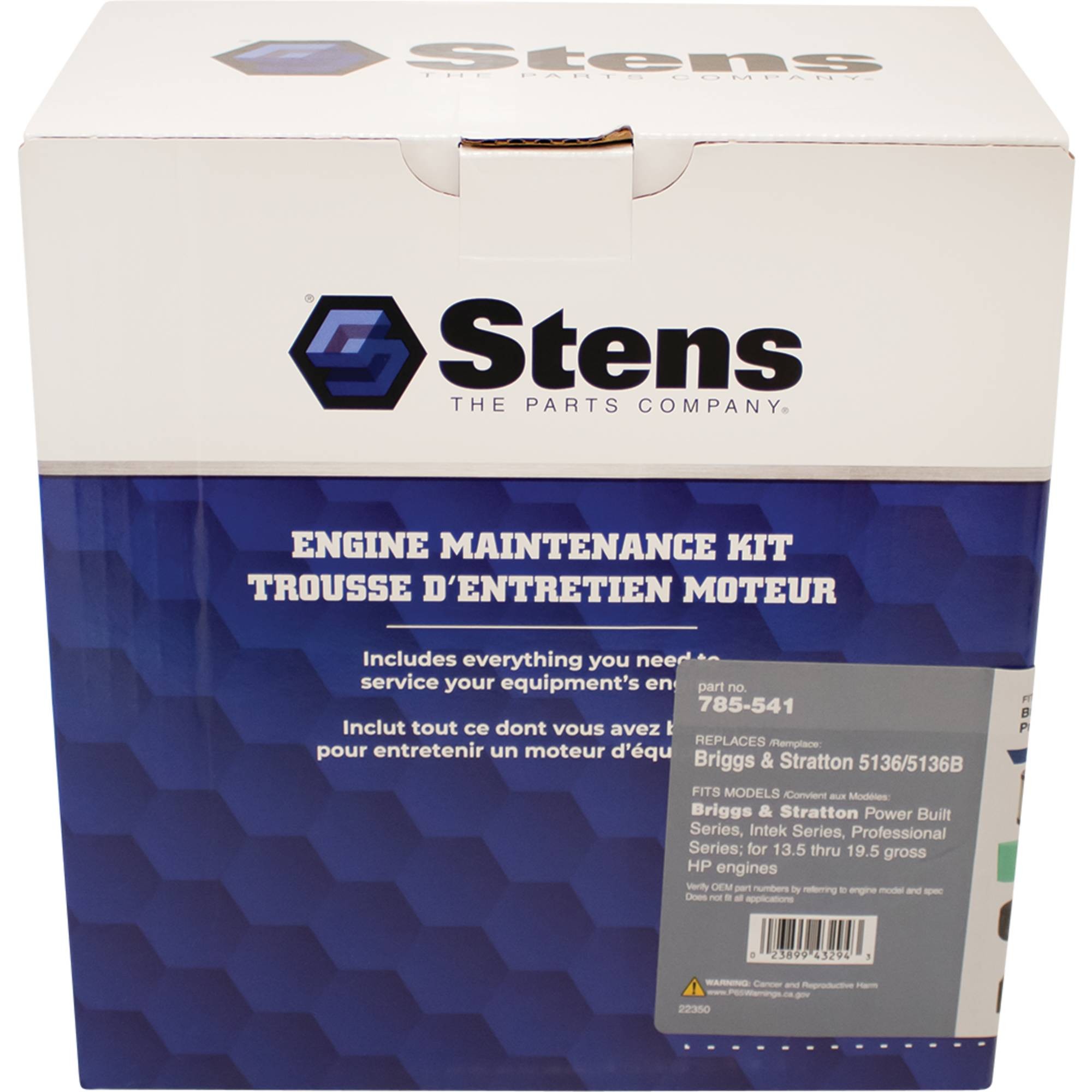 New Stens Engine Maintenance Kit 785-541 for Briggs & Stratton 5136B