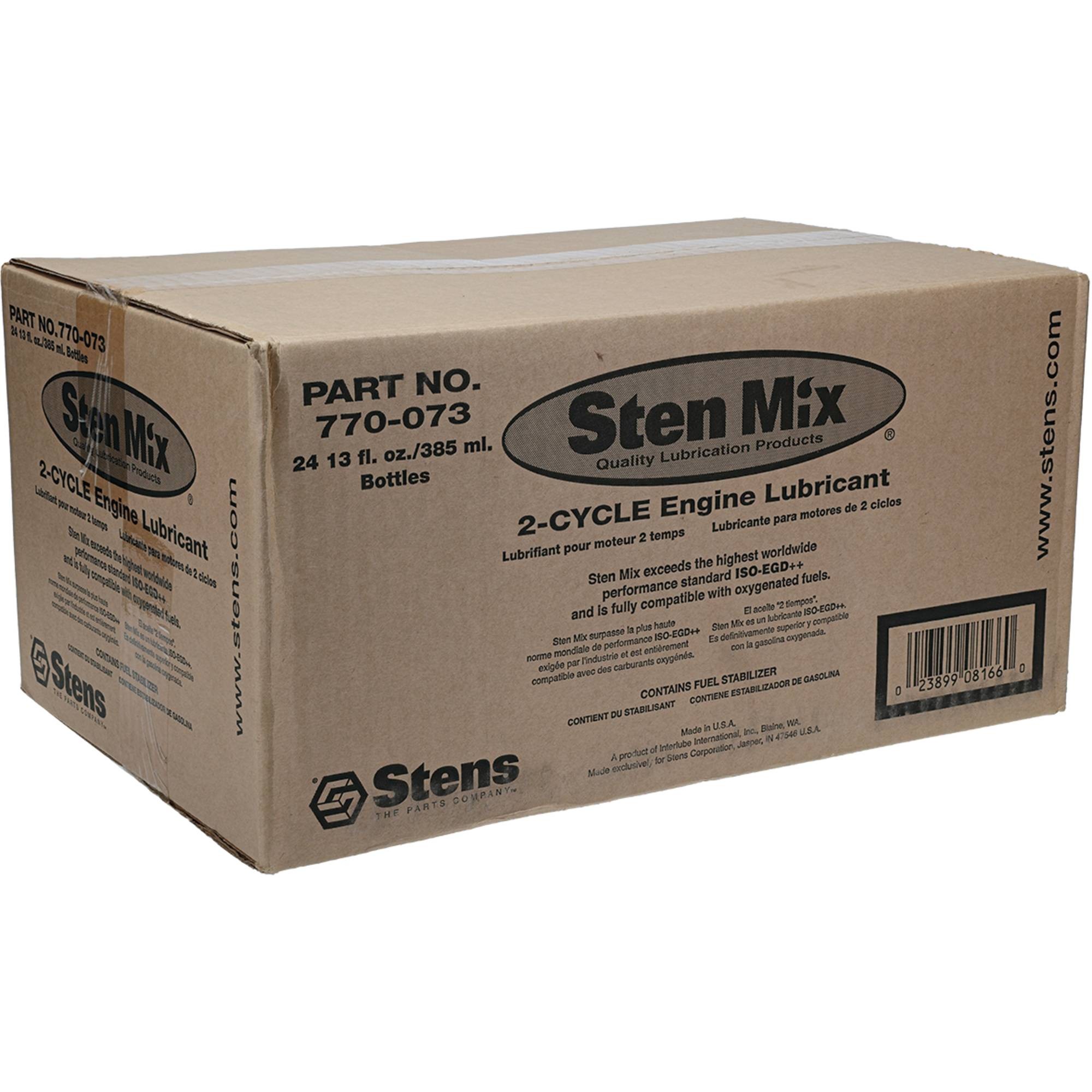 Stens 2-Cycle Oil 770-073 for By The Case 12 oz. bottles