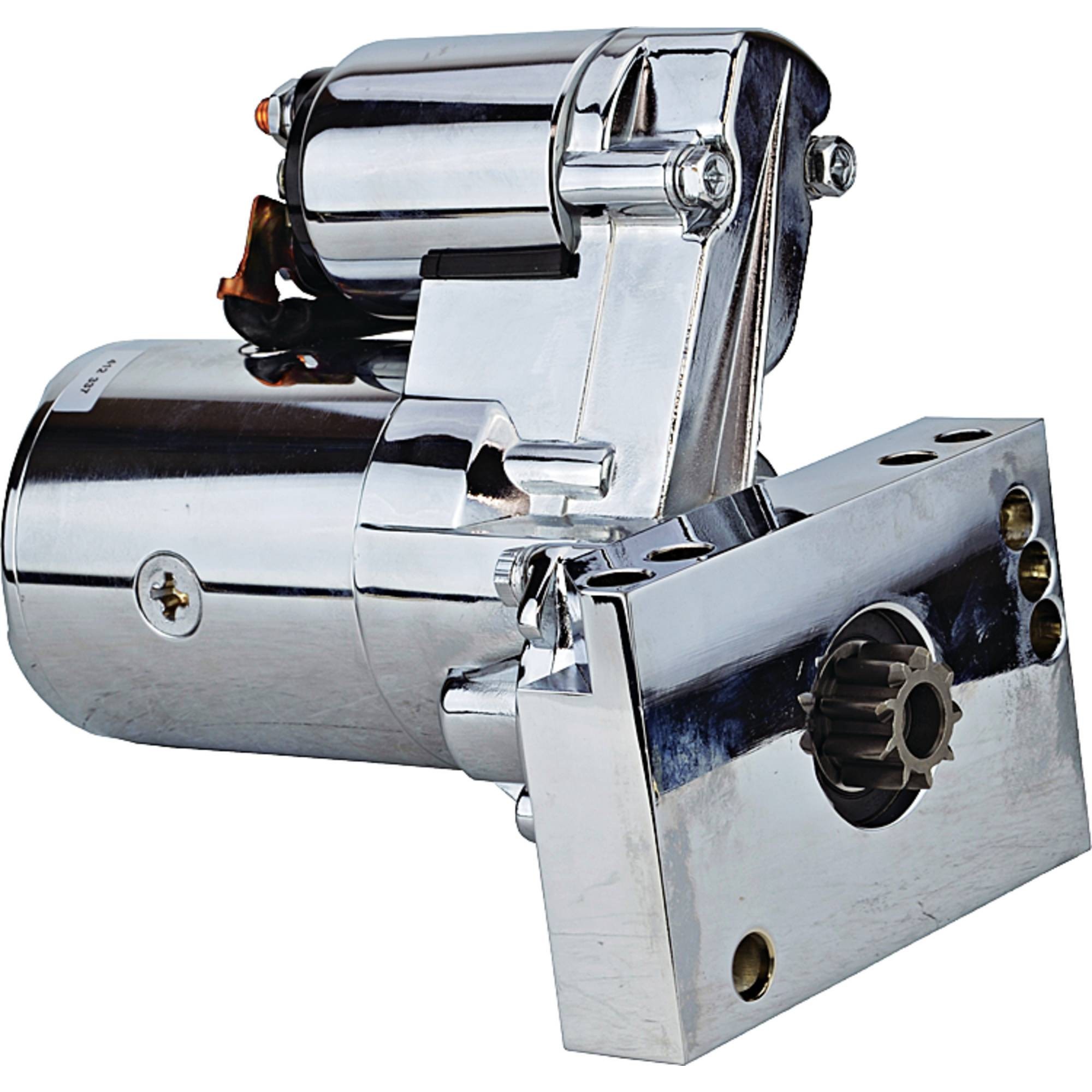 Mini Starter For Chevy 305, 350, 454 Chrome Super Torque Series ST100; SHI0015-C