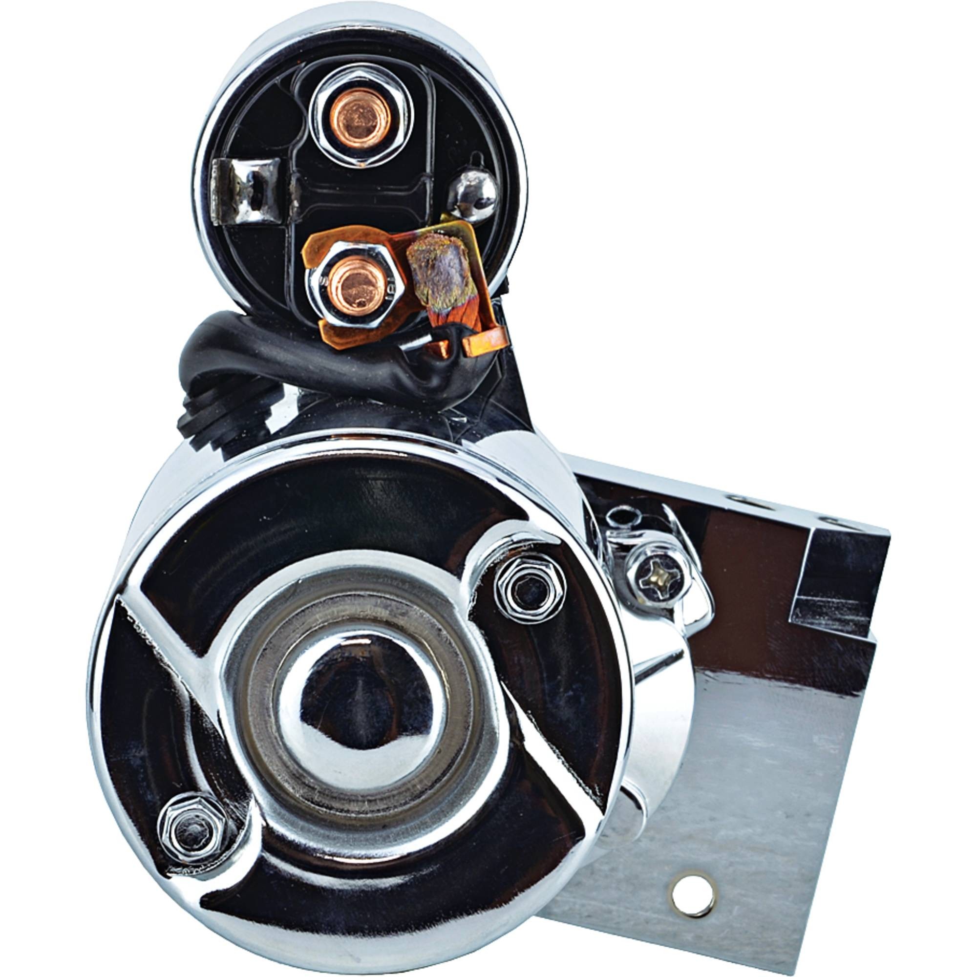 Mini Starter For Chevy 305, 350, 454 Chrome Super Torque Series ST100; SHI0015-C