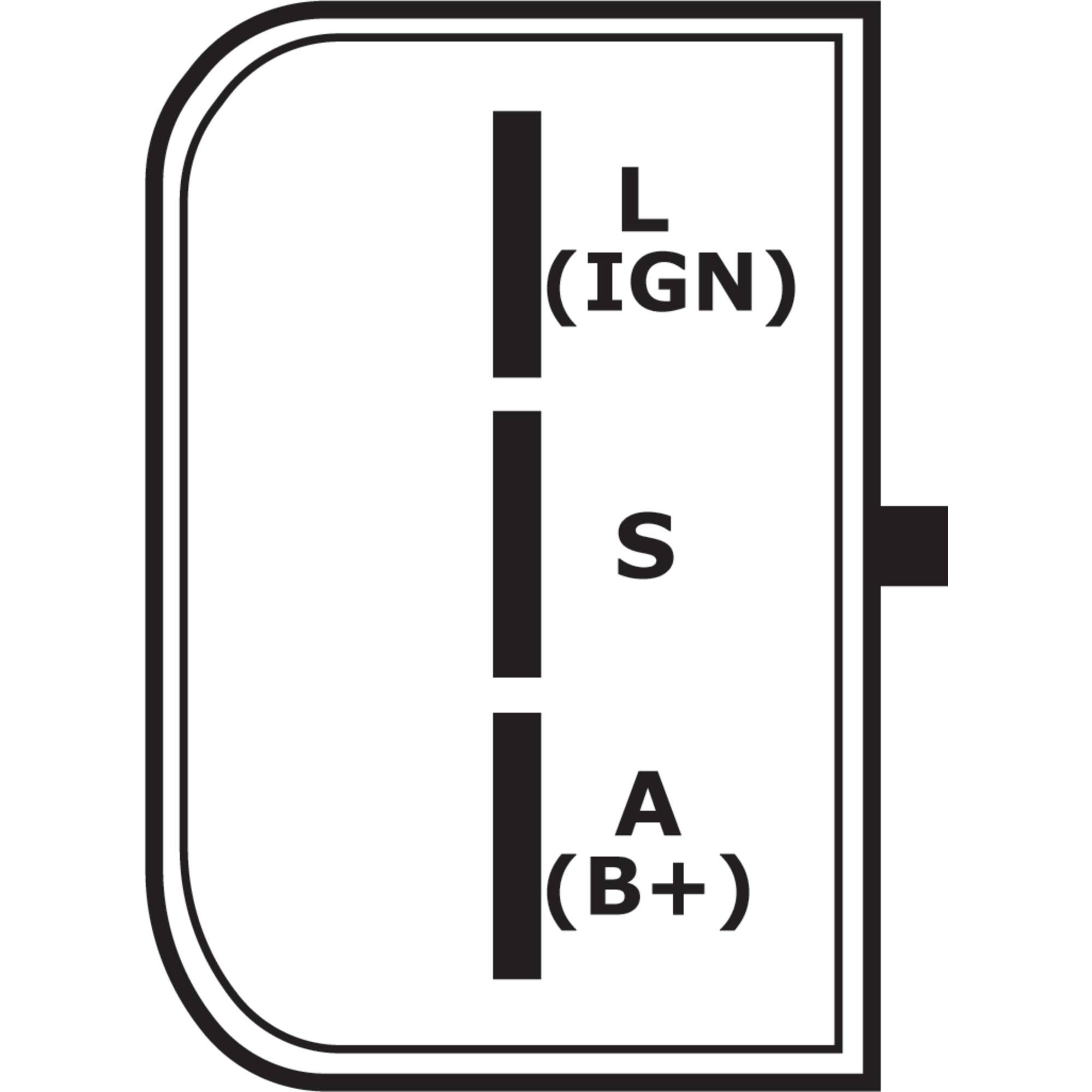 Alternator For Ford F150, F250 Pickup 1996-1997, Aerostar 1992-1994; AFD0076