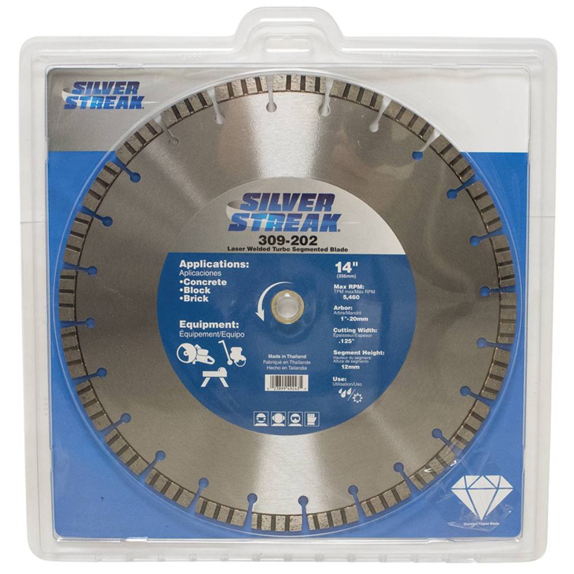 New Stens Turbo Segmented Blade 309-202