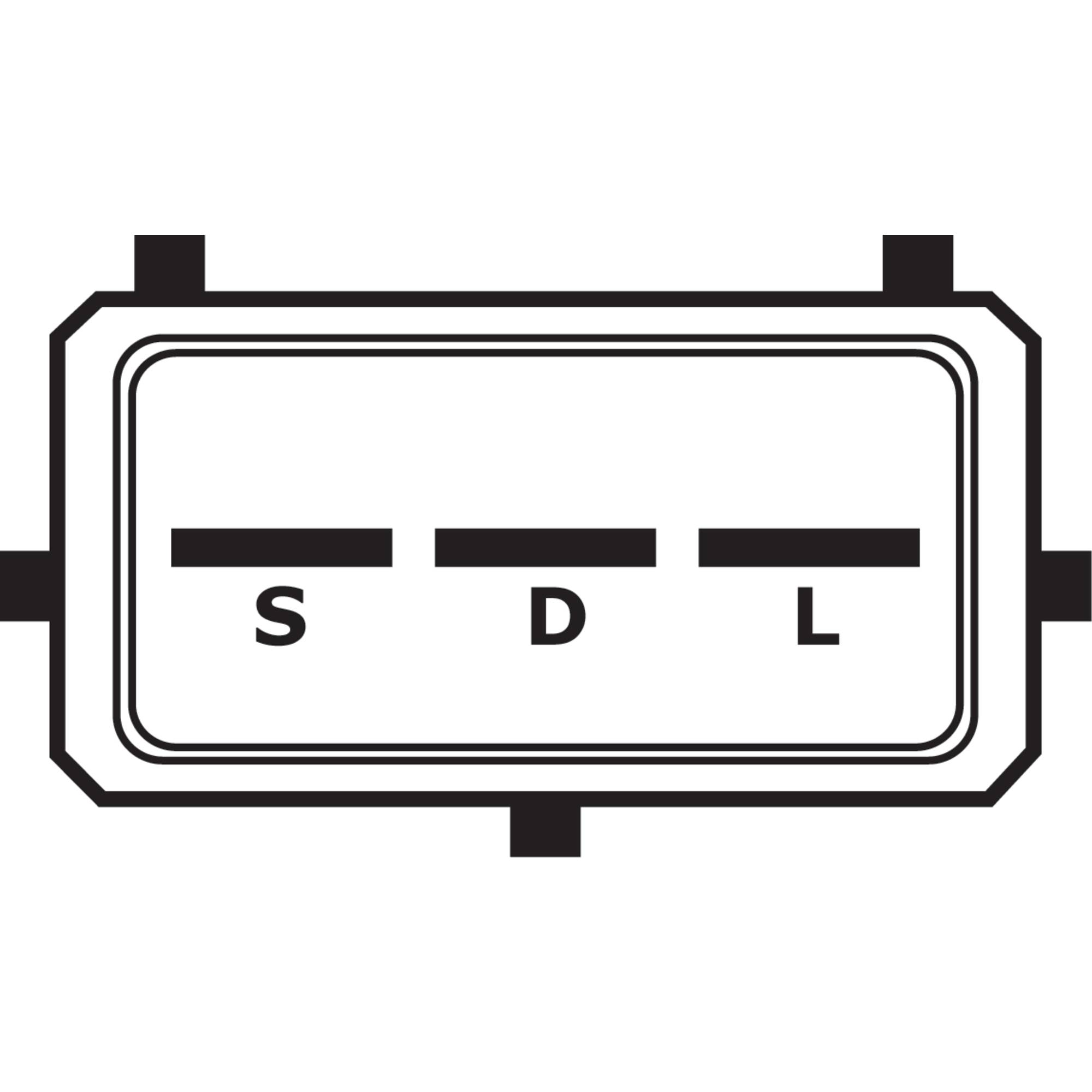 Alternator For 6.0L Ford F150, F250, F350 Super-duty Pickup 2005-2007; 400-14075