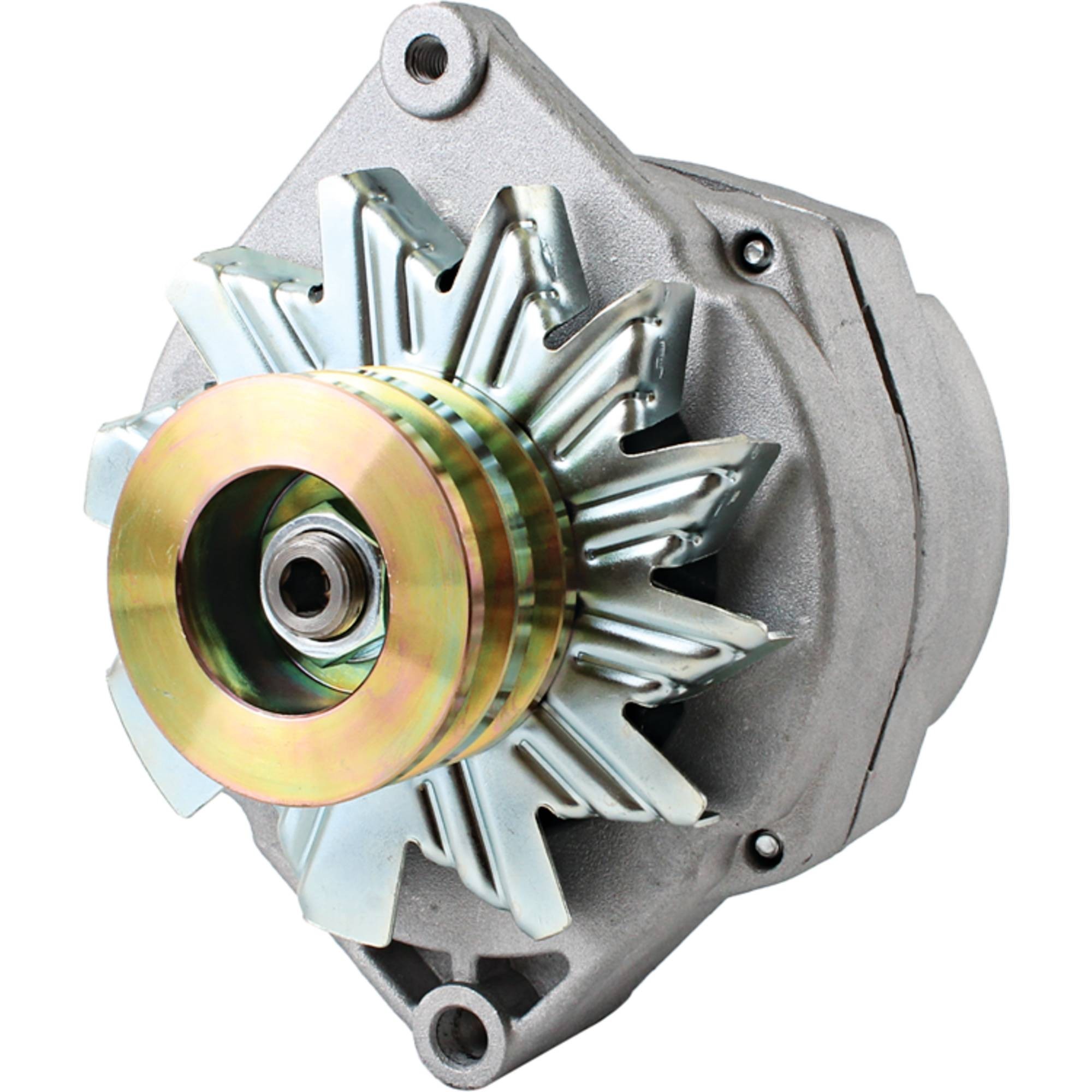 Alternator for Tractor & Chevy 10SI 1-Wire One Wire with 2 Groove Pulley