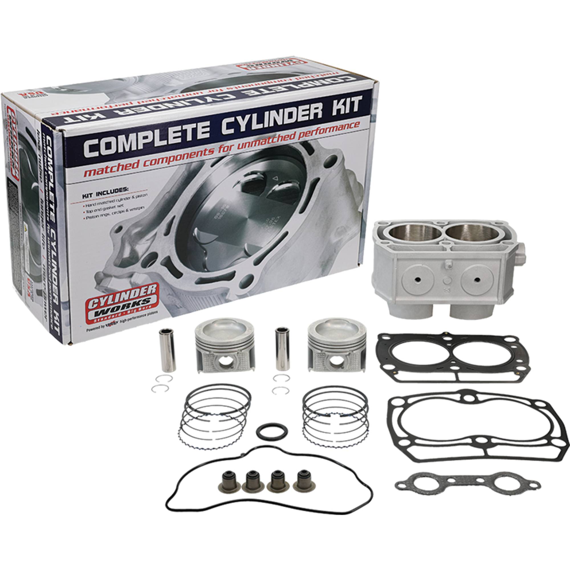 Standard Bore Cylinder Kit For Polaris Ranger 700 4×4 Crew 2008–2009; 60002-K07