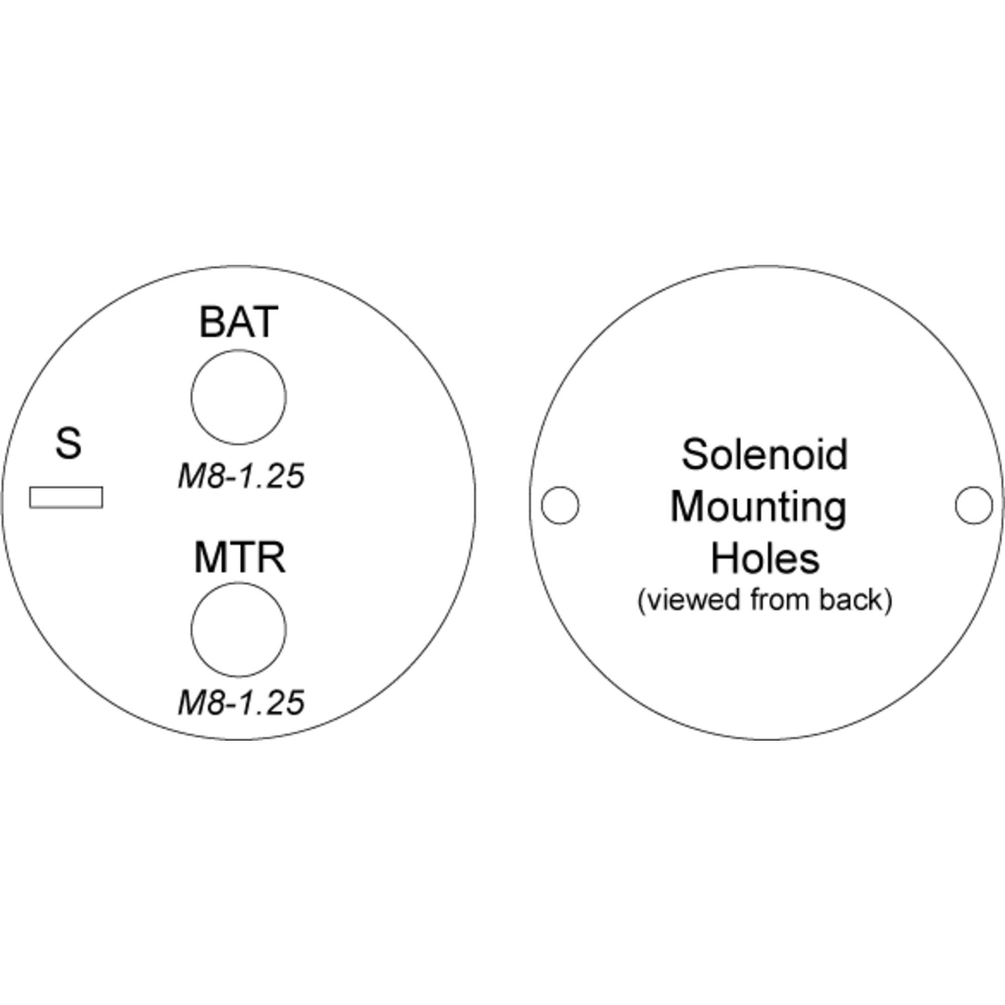 Starter SOLENOID for JOHN DEERE, KAWASAKI, KUBOTA