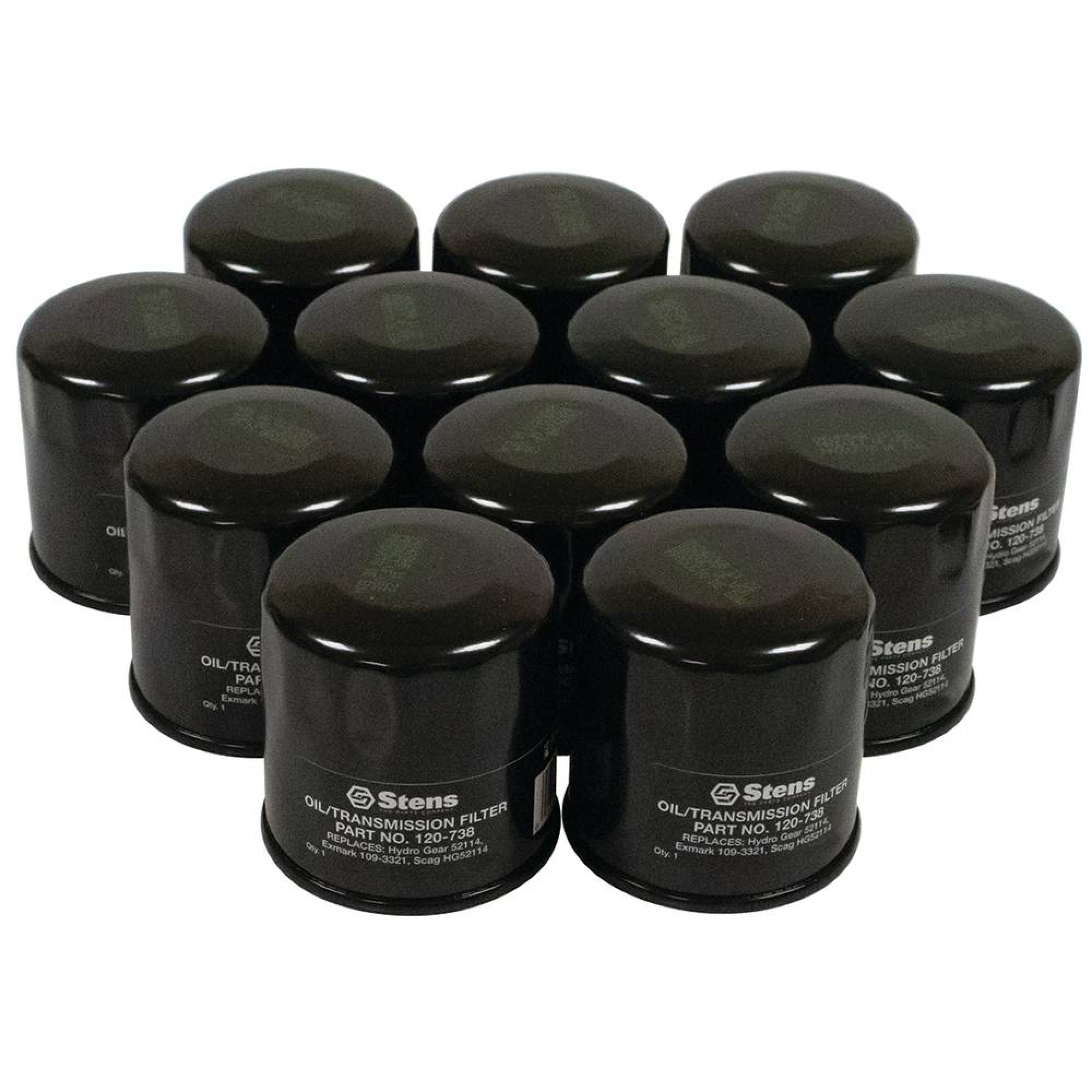 Stens Transmission Filter Shop Pack 120-738-12 For Exmark Phazer 109-3321