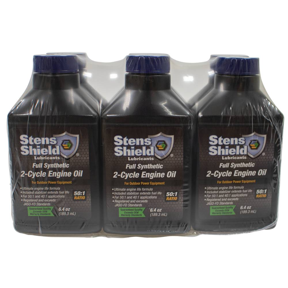 New Stens 2-Cycle Engine Oil 770-643, Twenty-four 6.4 oz. bottles