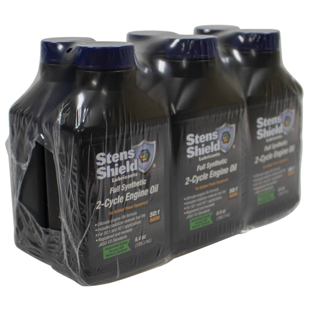 New Stens 2-Cycle Engine Oil 770-643, Twenty-four 6.4 oz. bottles