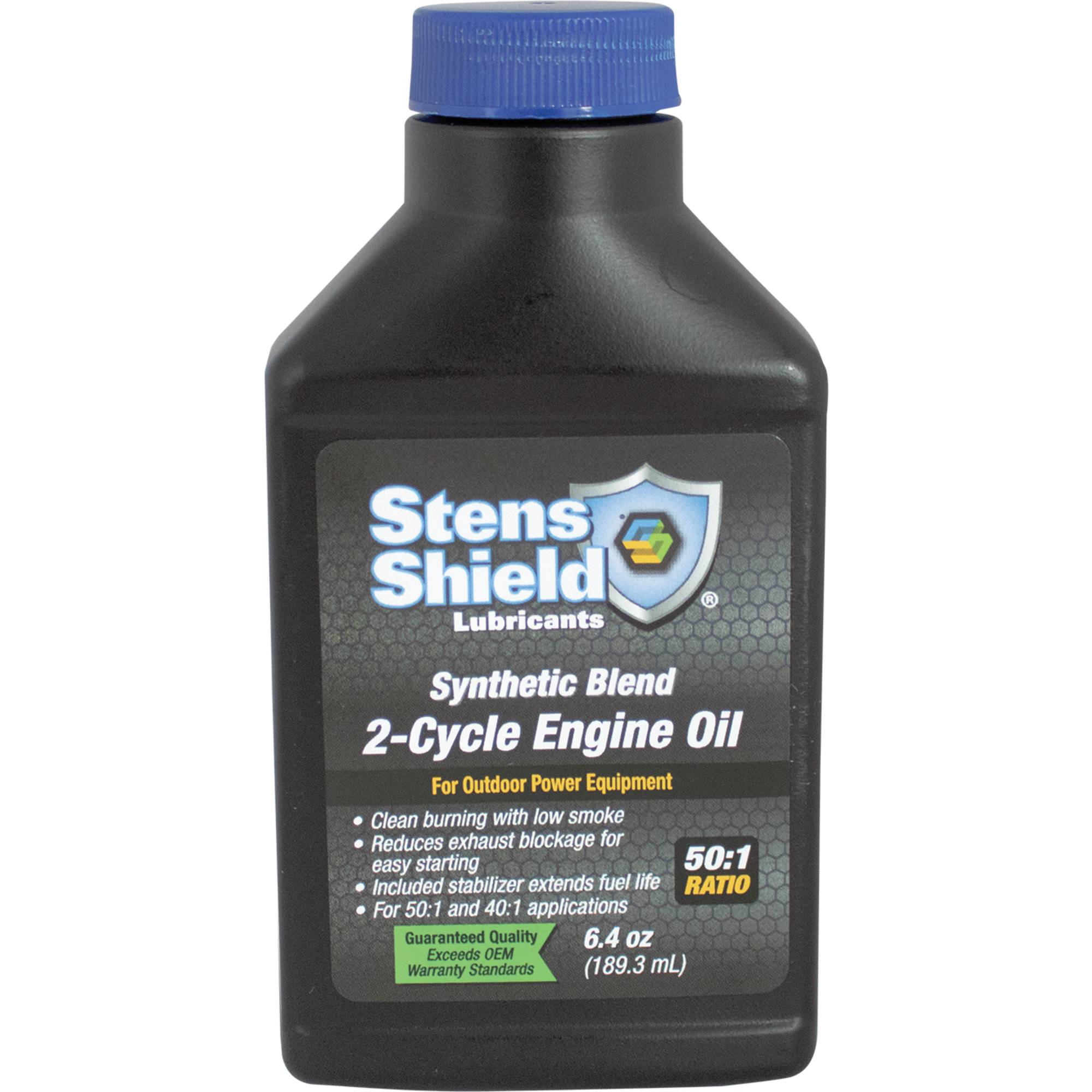 New Stens 2-Cycle Engine Oil 770-646, Twenty-four 6.4 oz. bottles per case