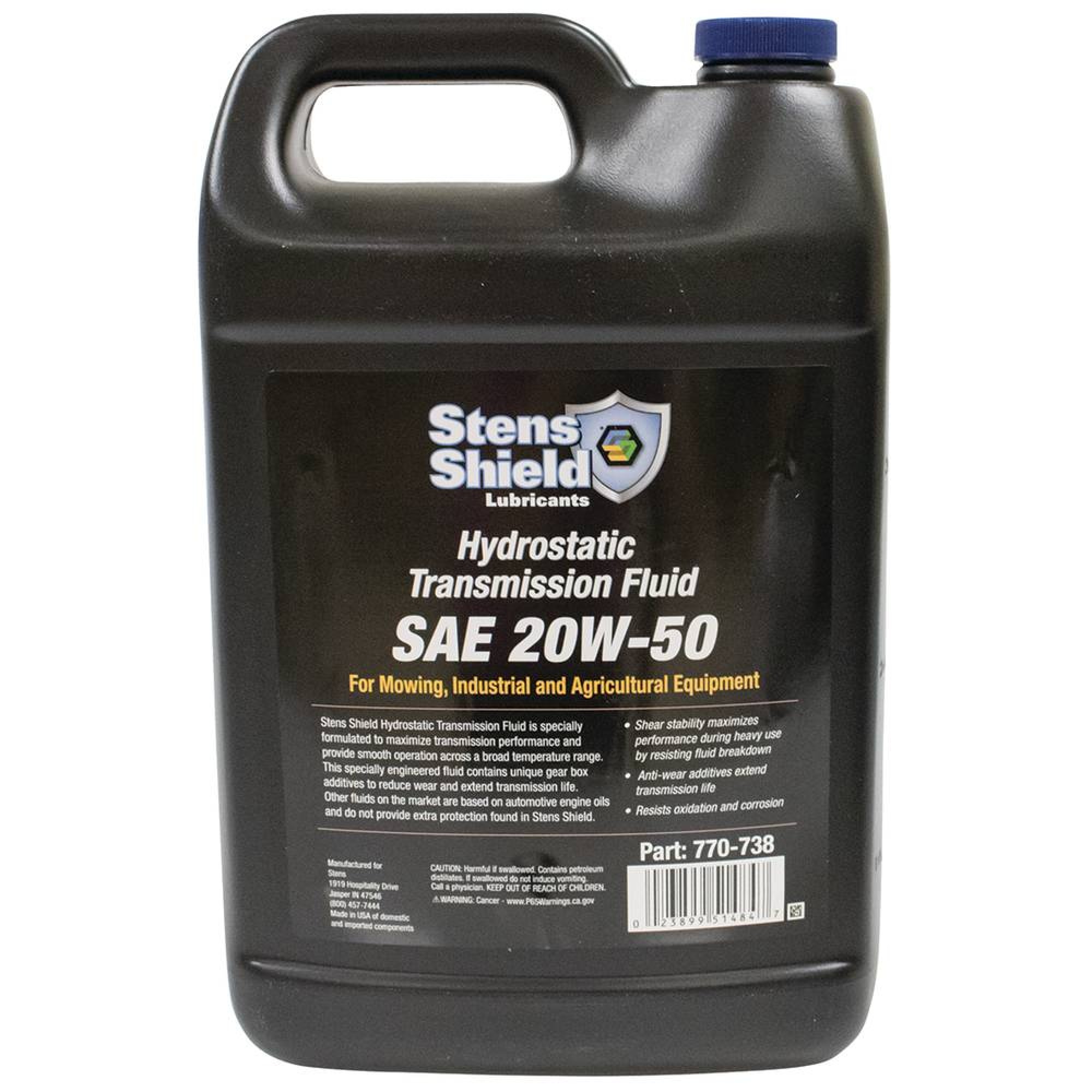 New Hydrostatic Transmission Fluid for Universal Products SAE 20W-50