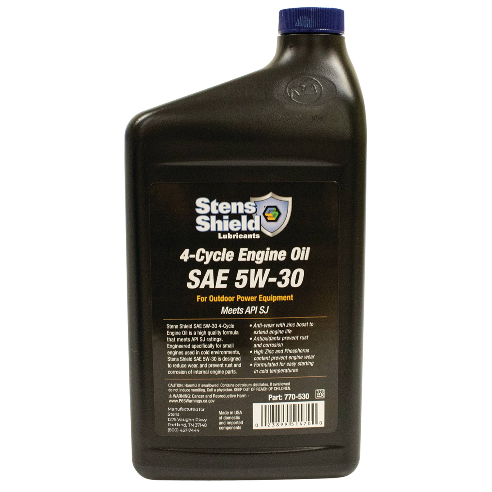 New 4-Cycle Engine Oil for Universal Products SAE 5W-30