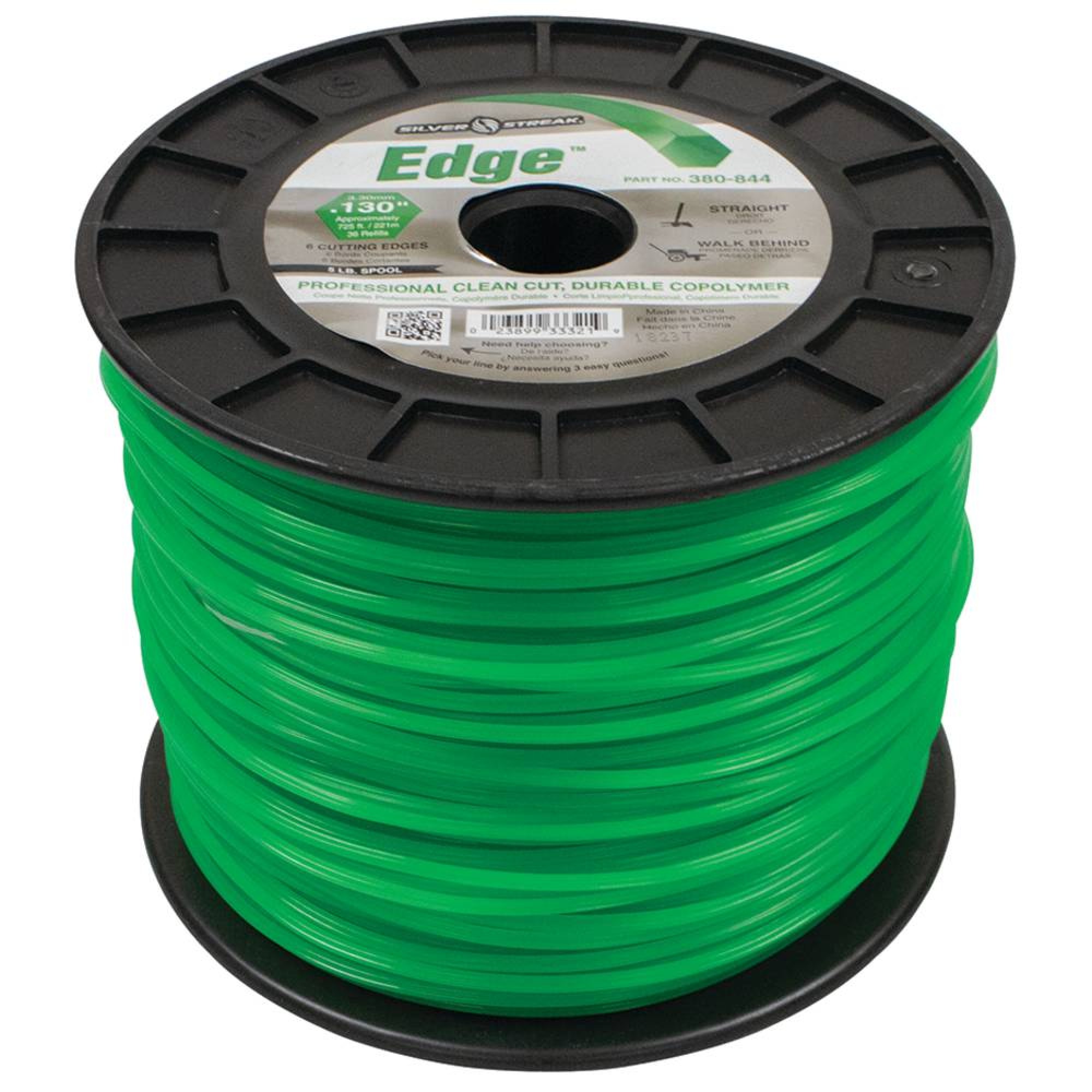 New Silver Streak Edge Trimmer Line Replaces, .130 5 lb. Spool, 380-844