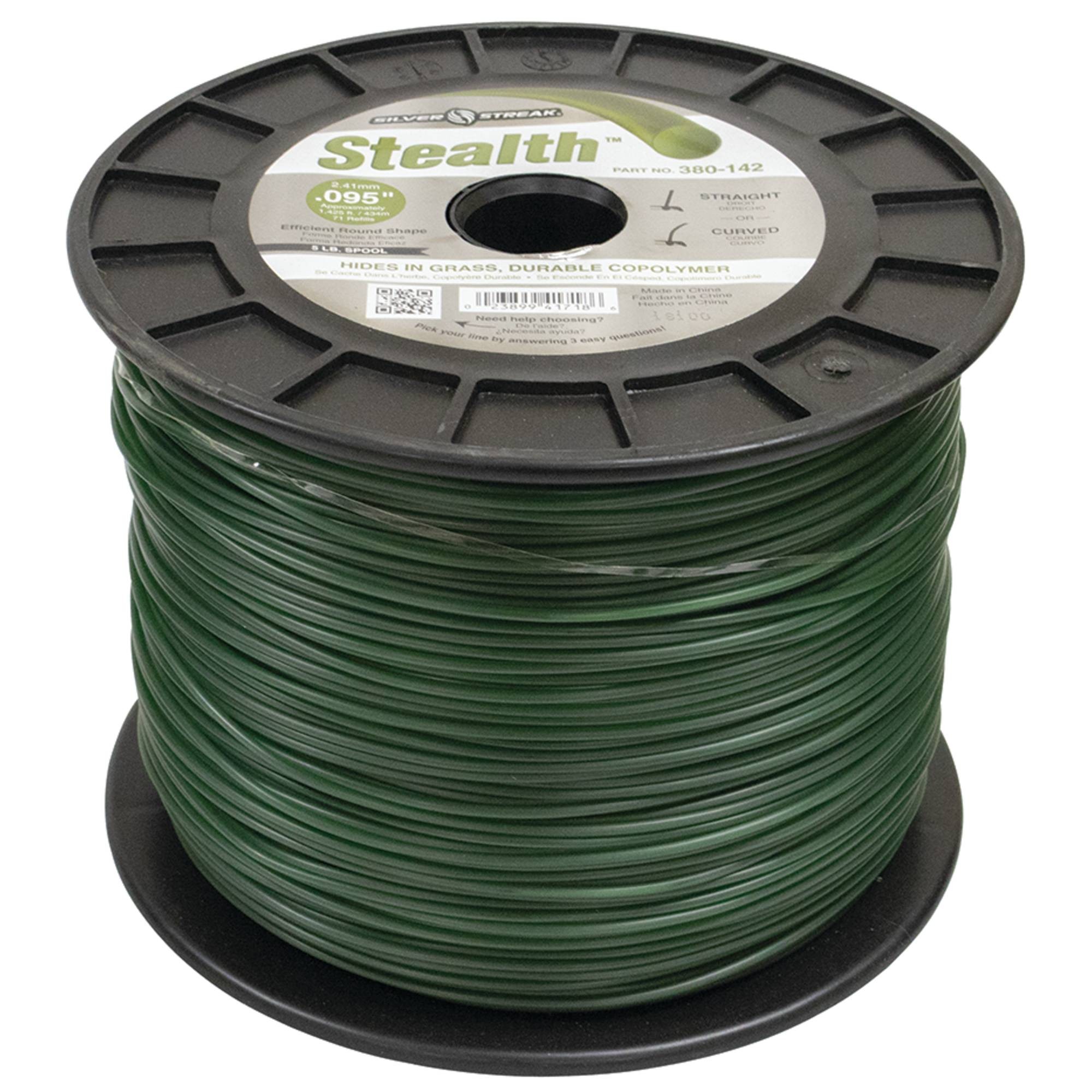New Stens Stealth Trimmer Line for .095 5 lb. Spool , 380-142