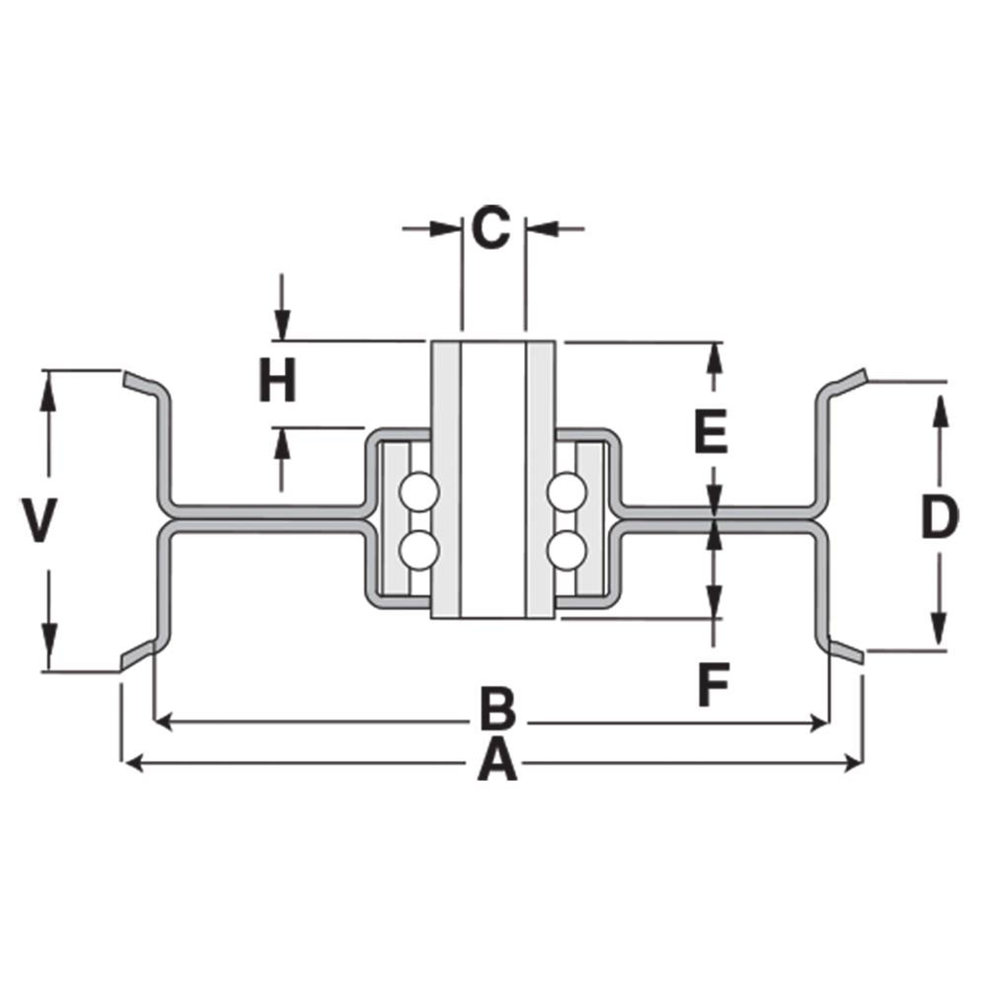 Stens 280-491 Heavy-Duty Flat Idler, Snapper 5103800YP, 0.5 ID, 6.75 Width