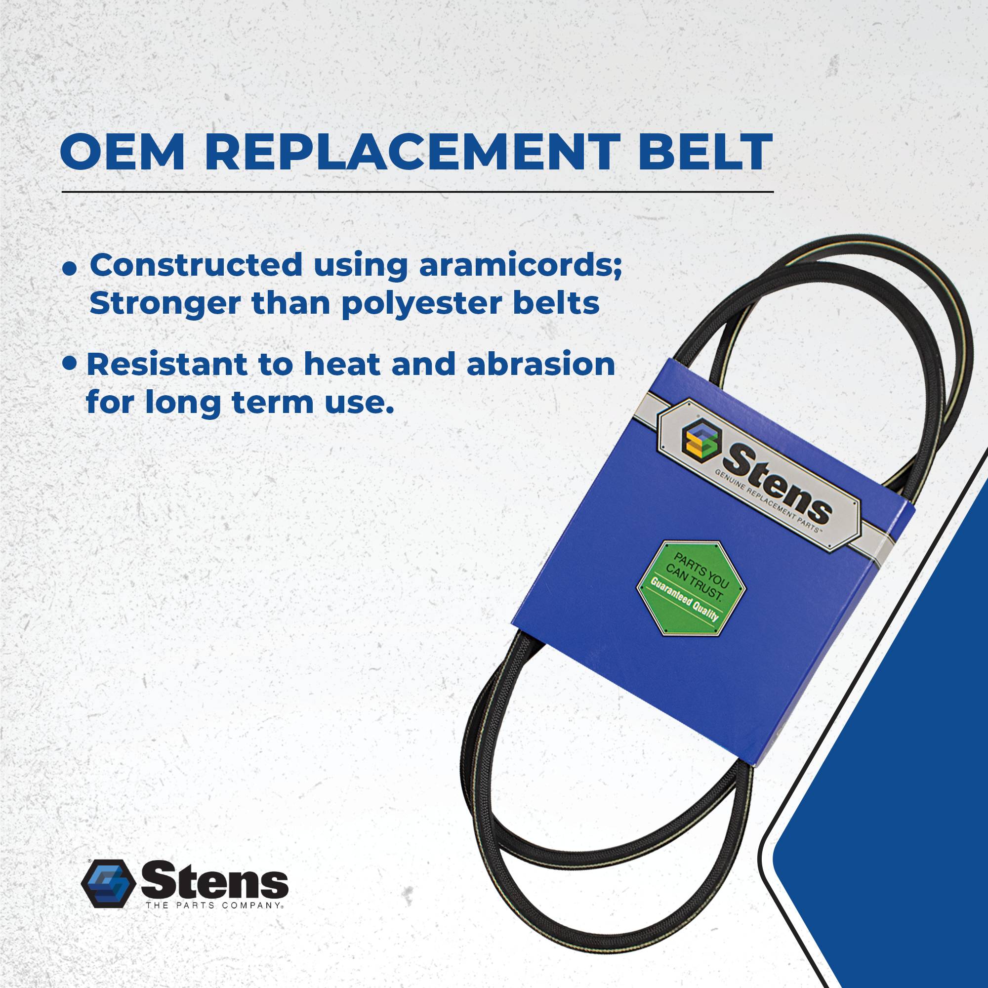 Stens OEM Replacement Belt 266-164 for Bad Boy 041-6400-00