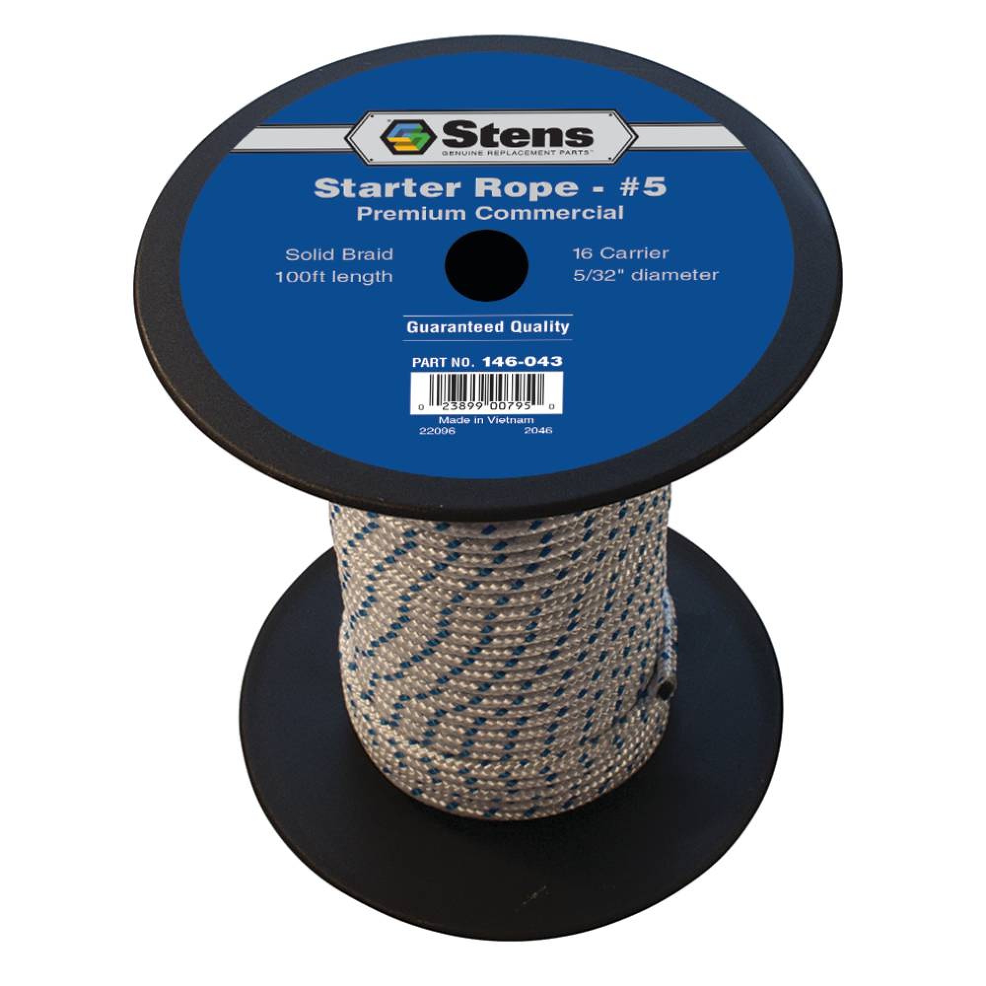Starter For Solid Braid Rope Length 100' Size 5 Solid Braid; 146-043