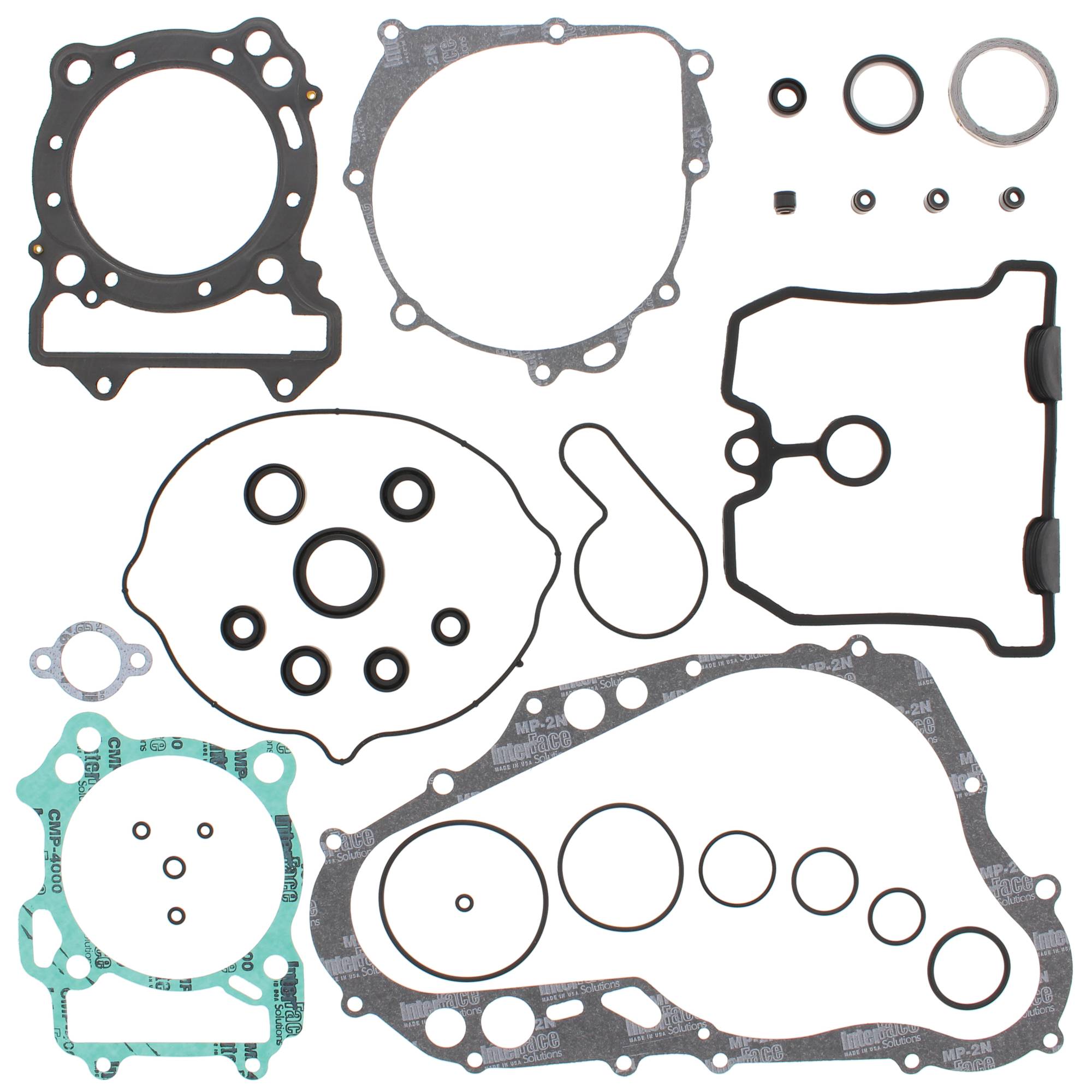 Winderosa Gasket Set with Oil Seals for Suzuki DR-Z 400 E 00-07