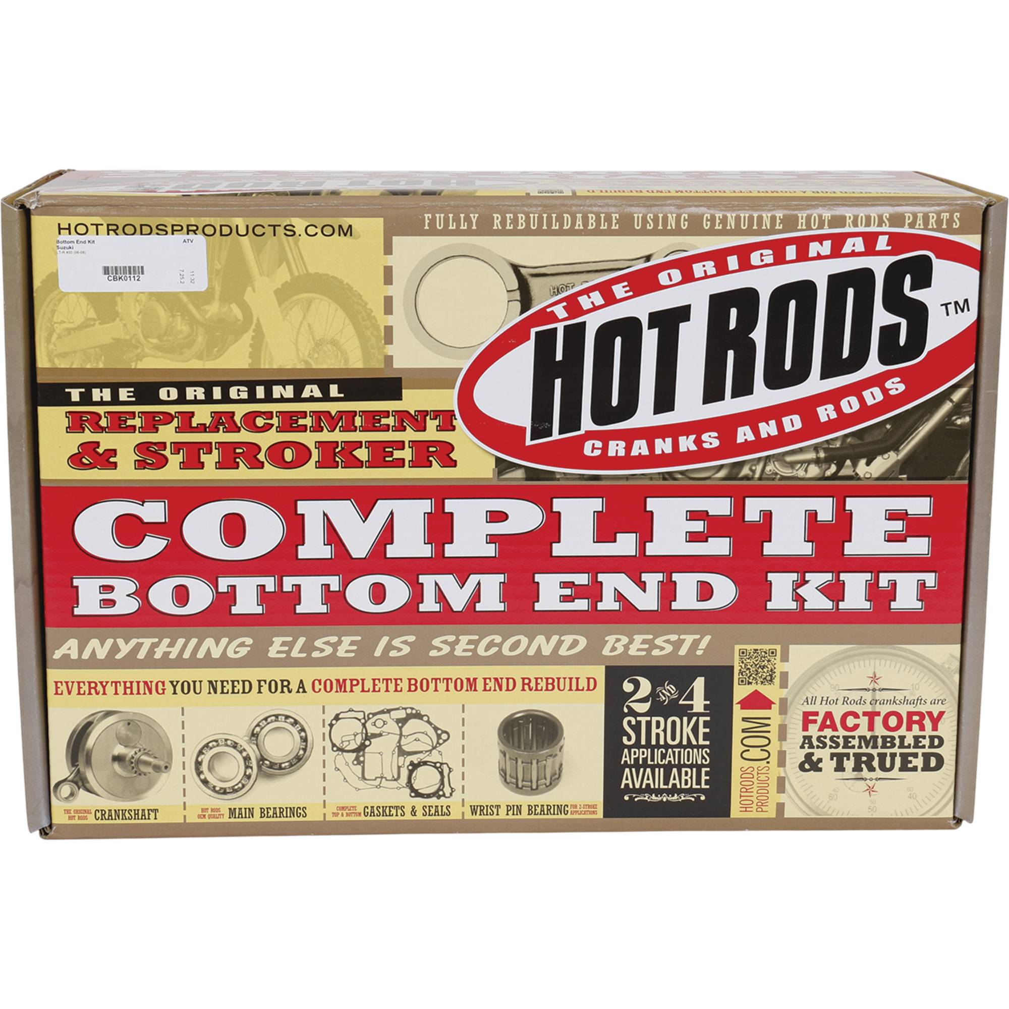 Hot Rods Bottom End Kit for Suzuki LT-R 450 2006-2008 CBK0112