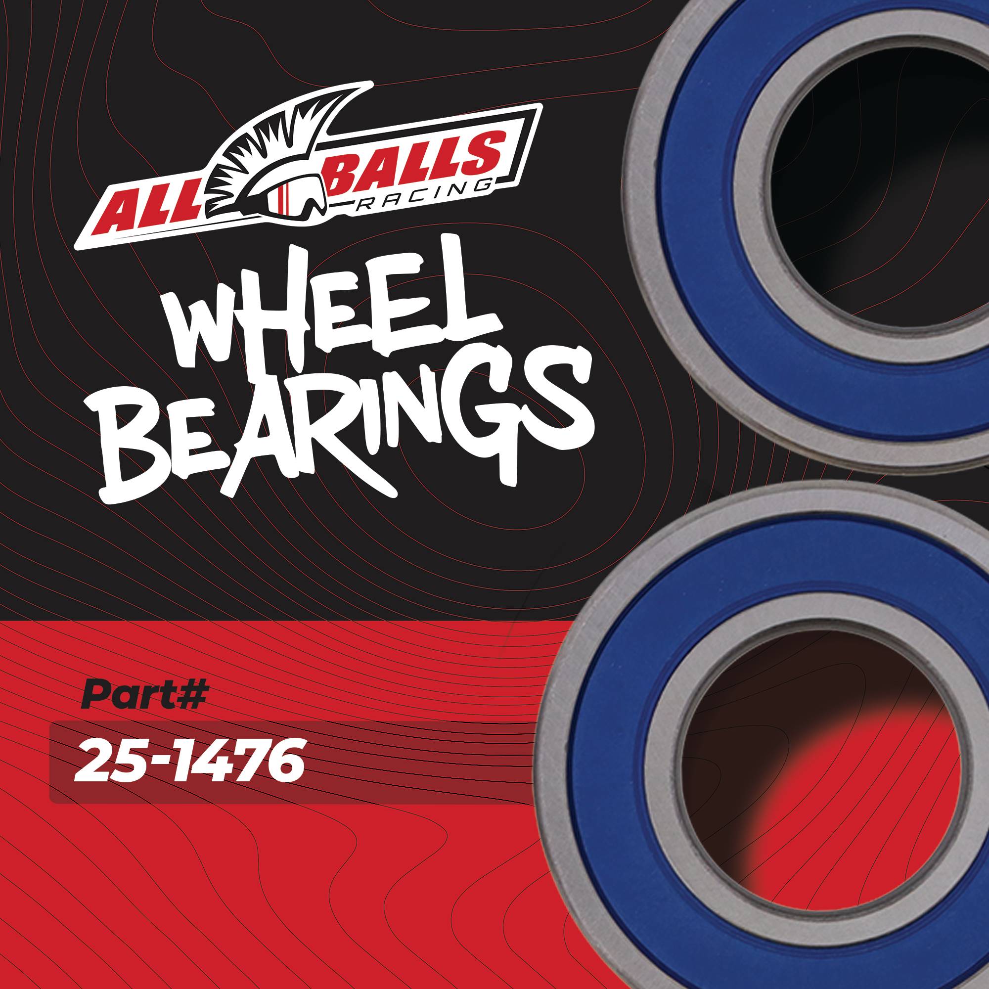 All Balls Wheel Bearing Seal Kit for Yamaha