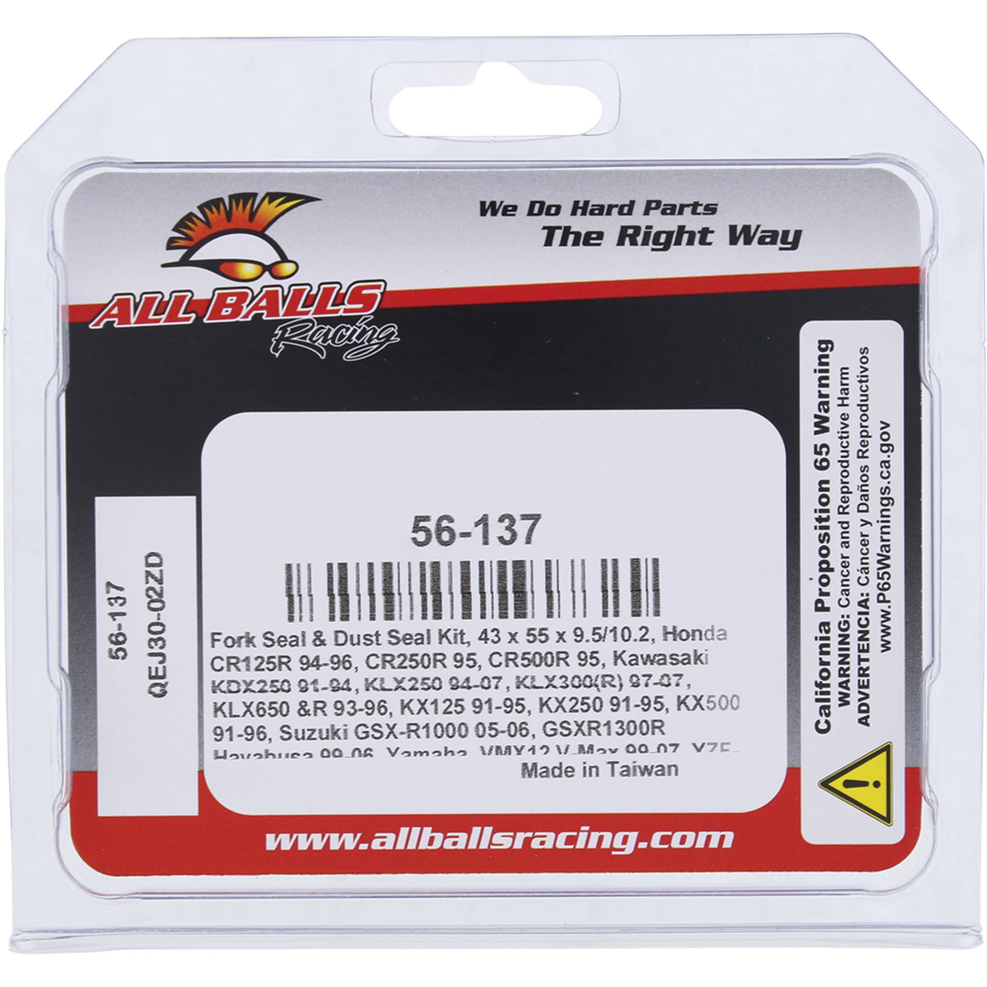 All Balls Fork & Dust Seal Kit for Honda Kawasaki Suzuki Yamaha Victory Triumph