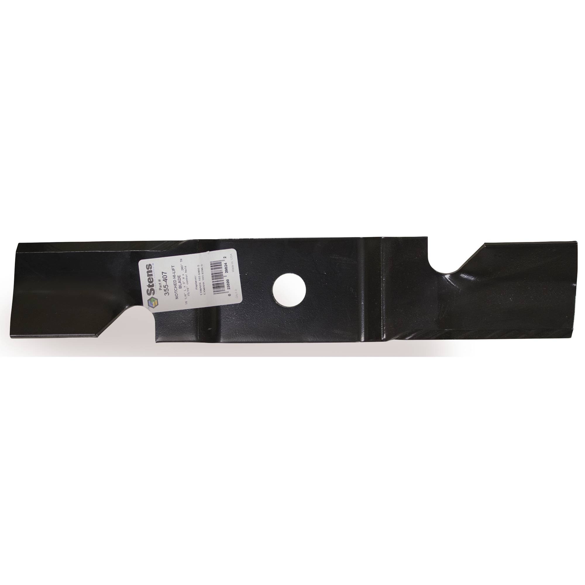 Stens 355-407 16-1/4 Inch Notched Hi-Lift Blade
