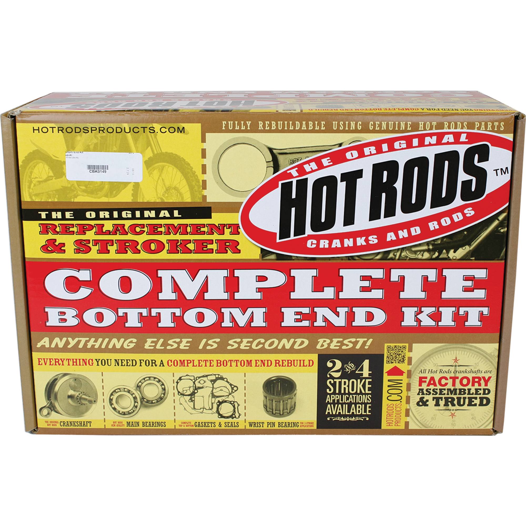 Hot Rods BOTTOM END KIT for Suzuki LT-R 450 (06-08) CBK0149