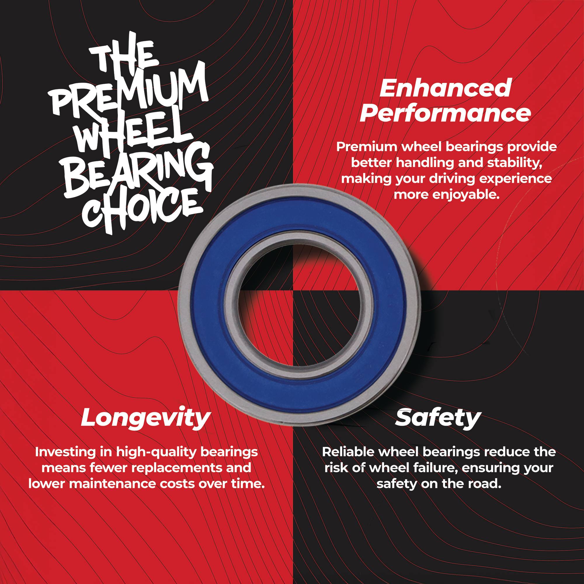 All Balls Wheel Bearing Seal Kit for Suzuki