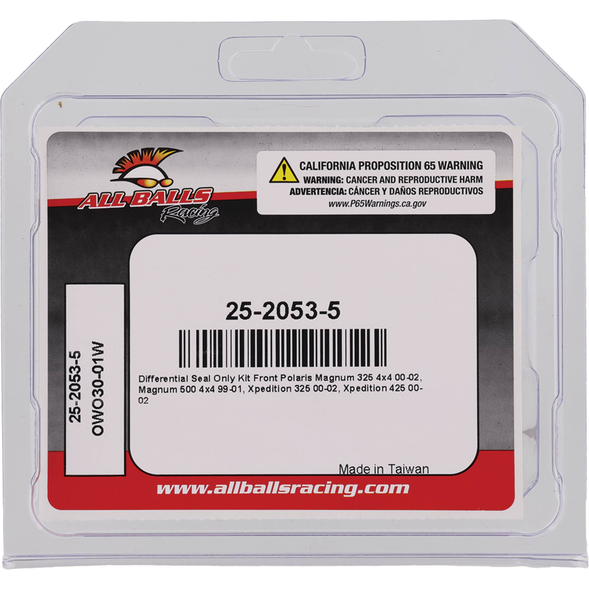 All Balls Differential Seal Kit (25-2053-5) for Polaris Magnum 325 4x4 00 01 02