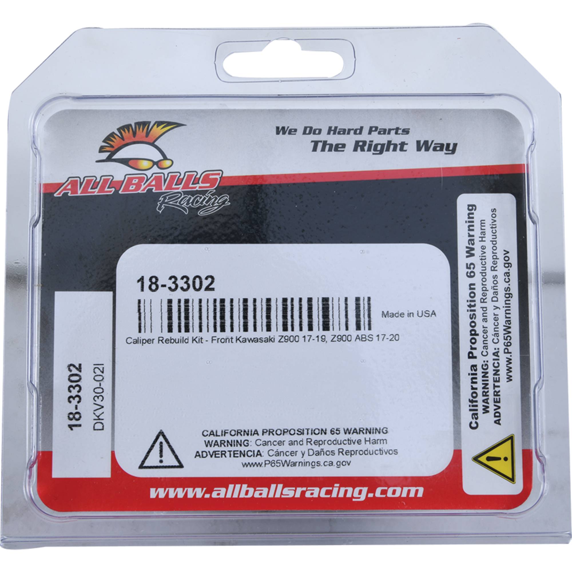 All Balls Caliper Rebuild Kit (18-3302) for Kawasaki Z900 17-19