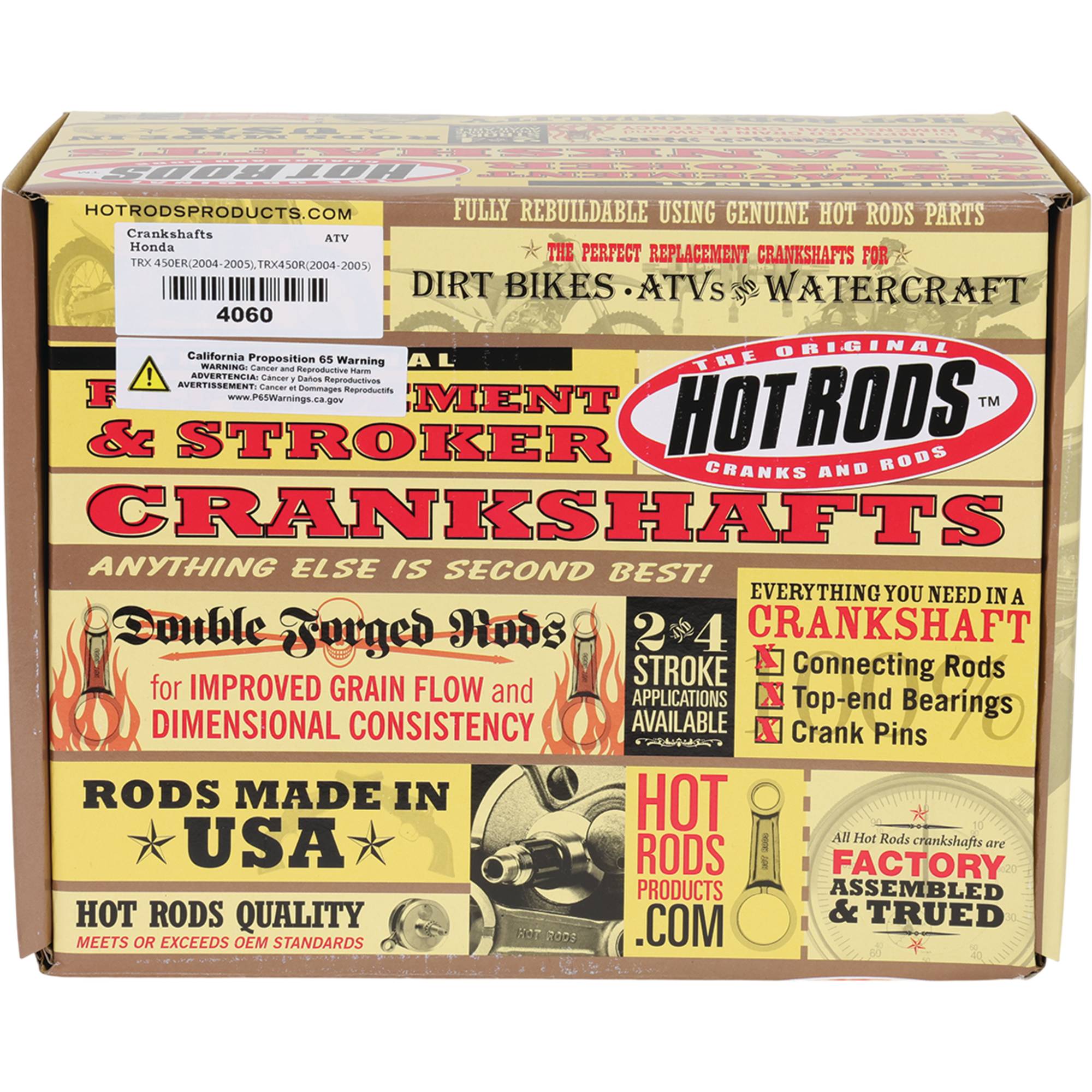 New Crankshaft For Honda TRX 450 ER 2004-2005