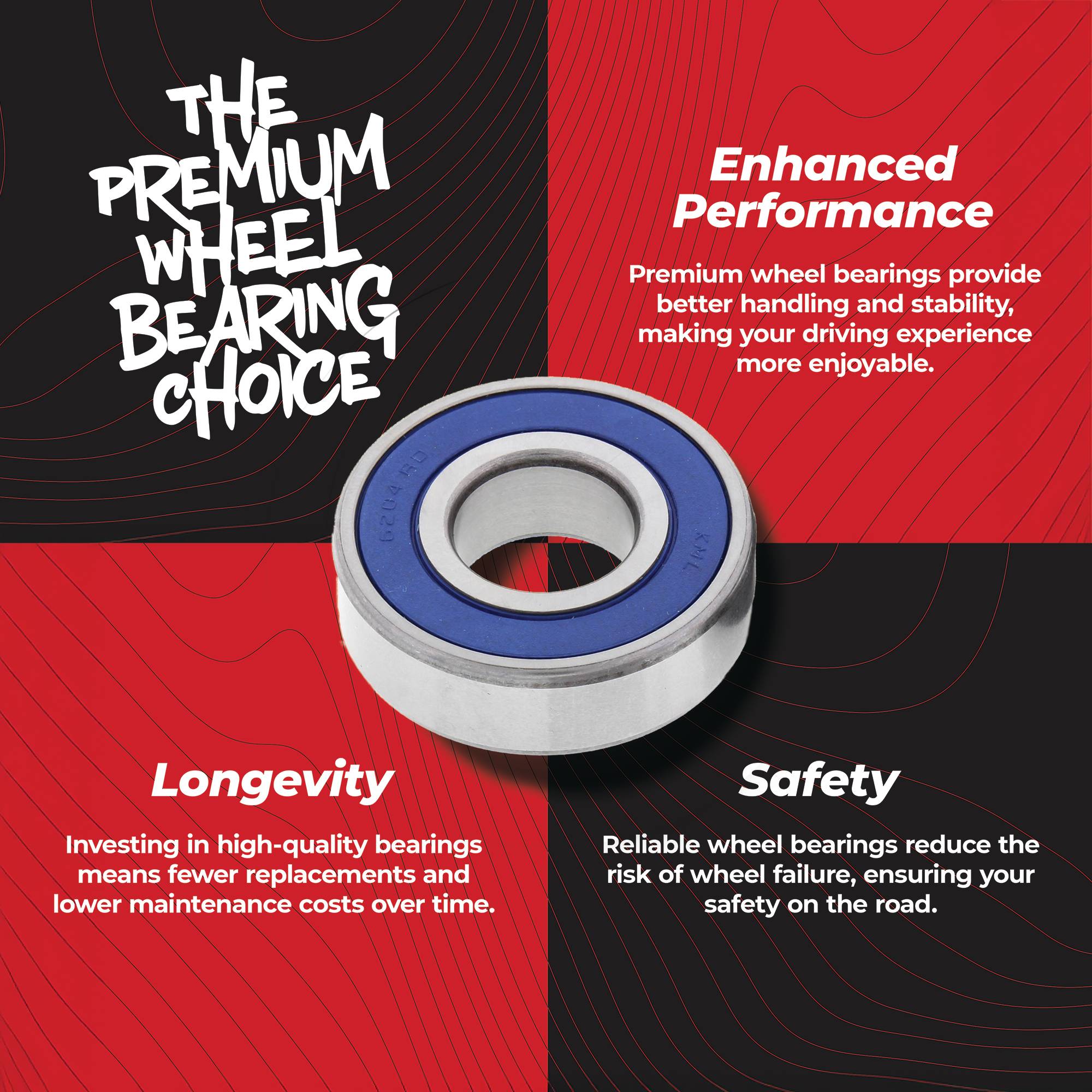 All Balls Wheel Bearing Kit for Honda