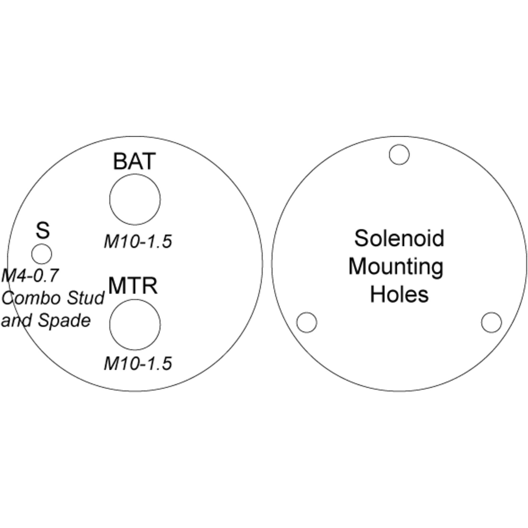 Solenoid For Mahle 16.915.354, MSX1060, Arrowhead 16.915.354 12V MAH-MSX1060