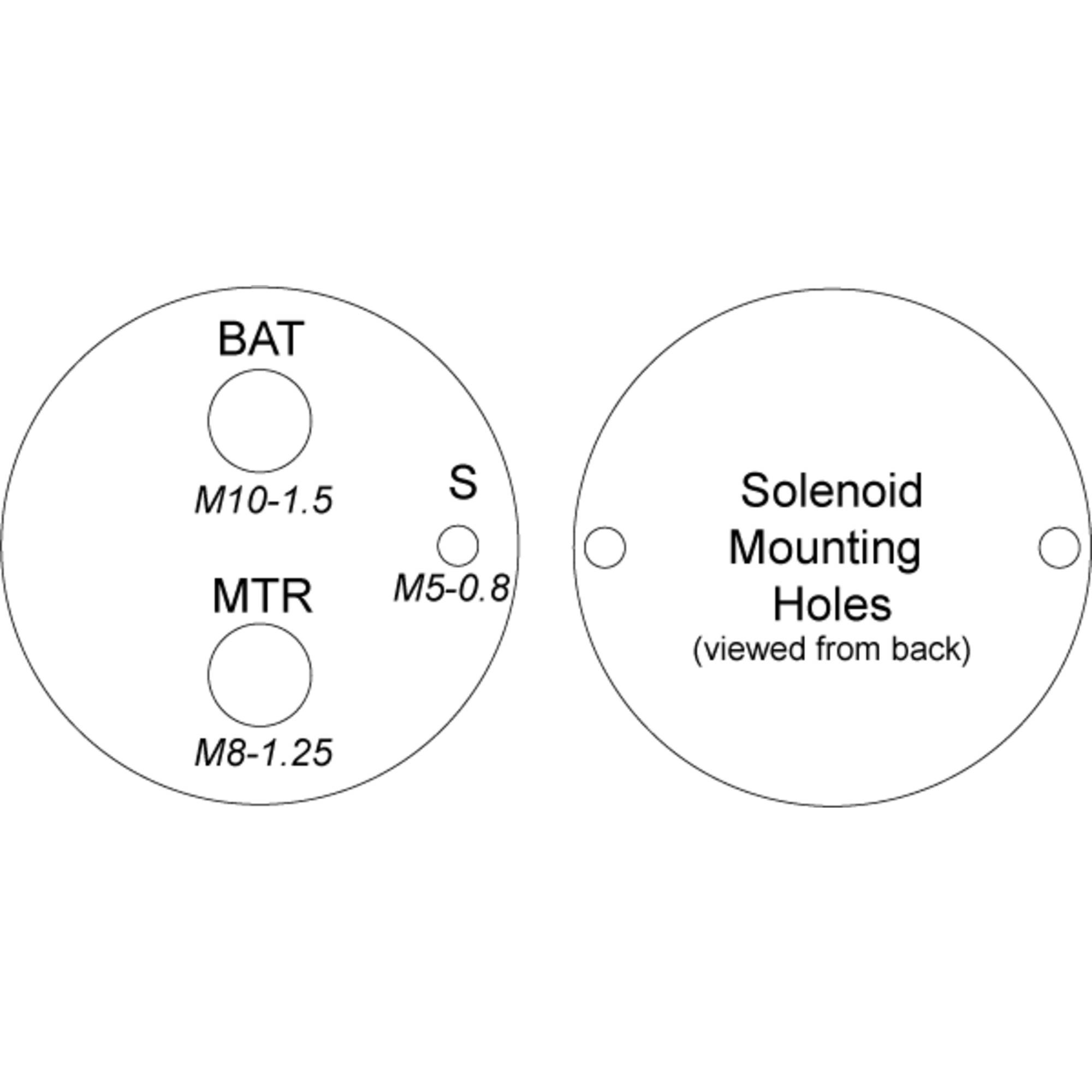 Solenoid For Ford E5PZ11390A, E5PZ-11390-A, SWE1995 245-48035