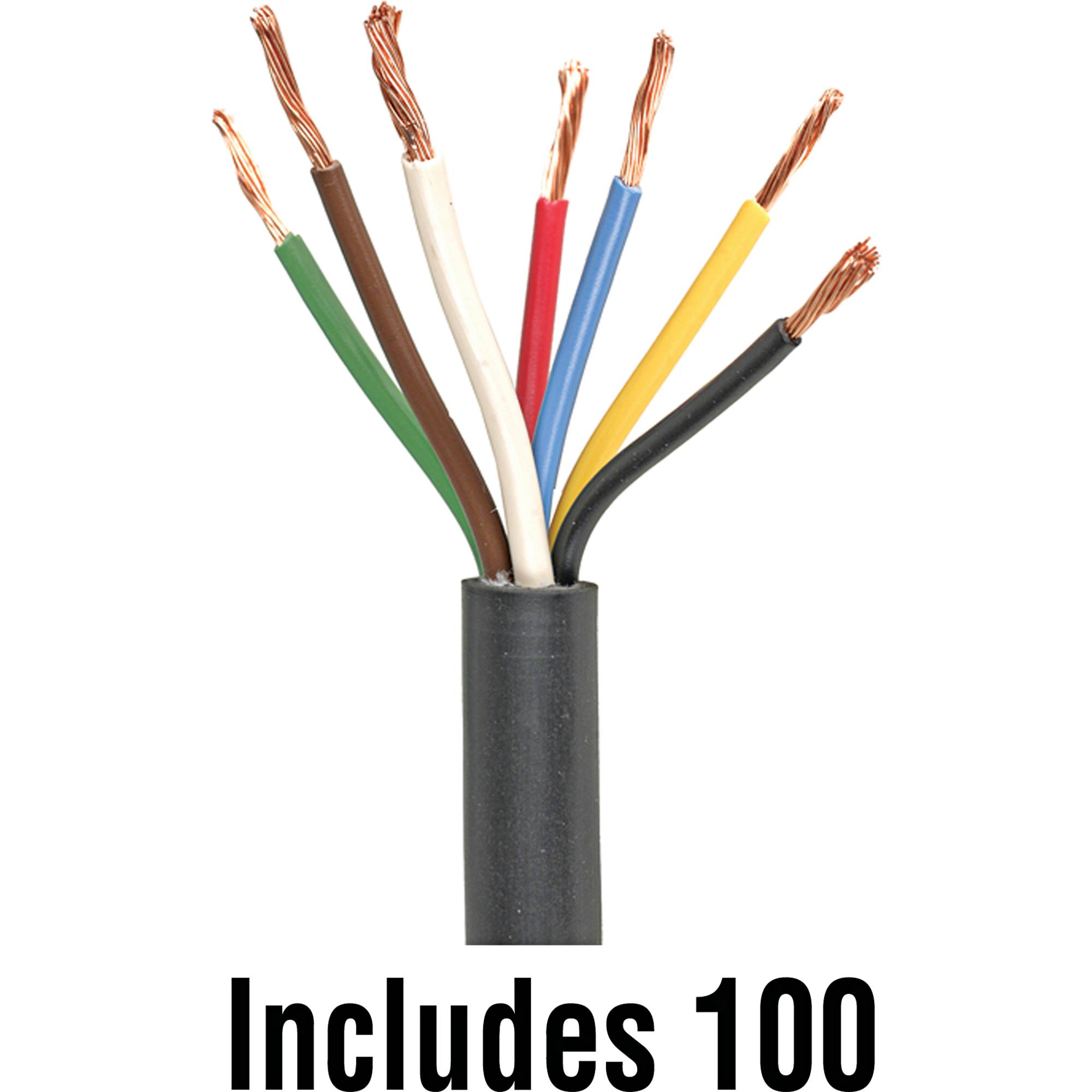 Trailer Cable For J&N Electrical Products 600-10008, 600-10008-100 600-10008-100