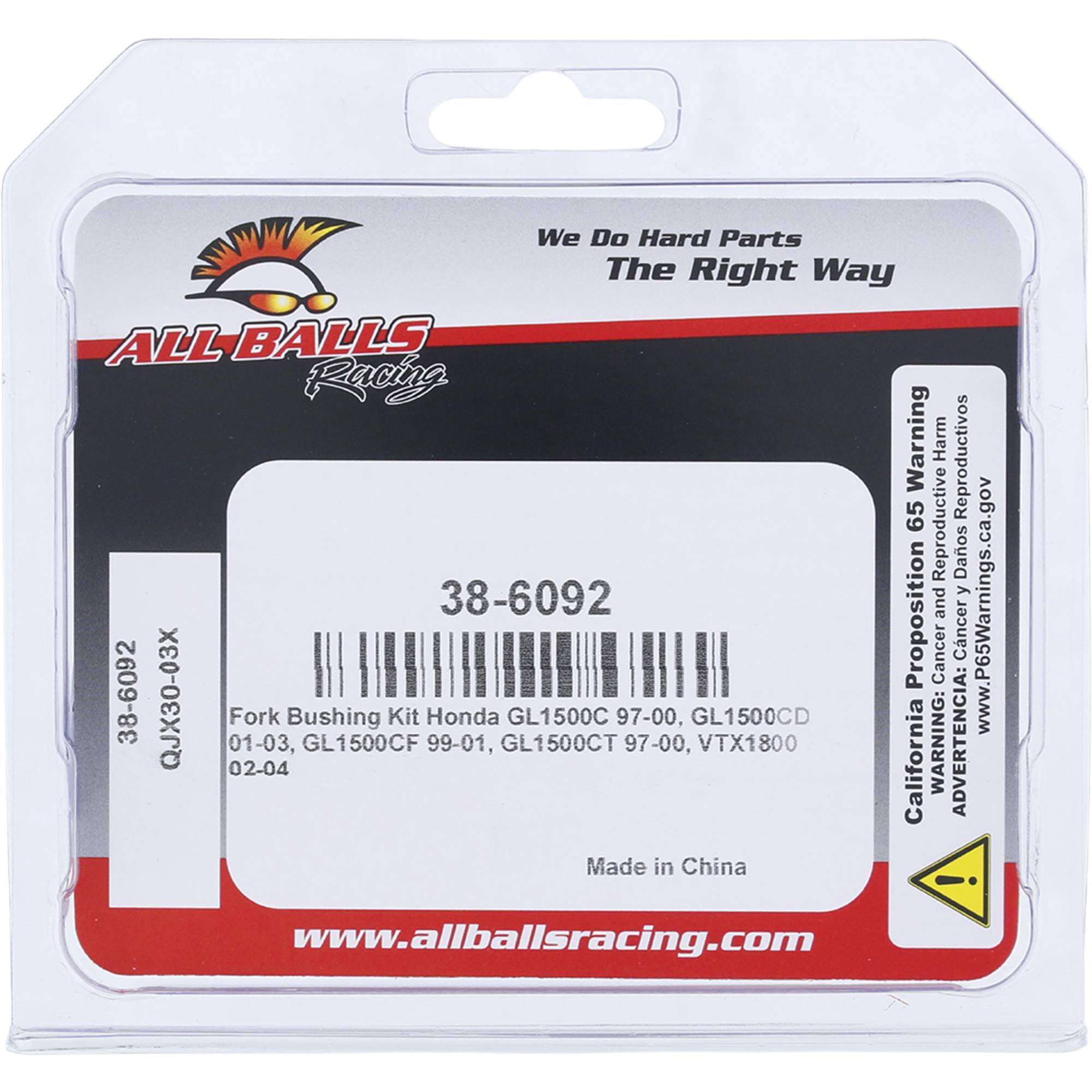 All Balls Fork Bushing Kit for Honda GL1500C 97-00, GL1500CD 01-03, 38-6092