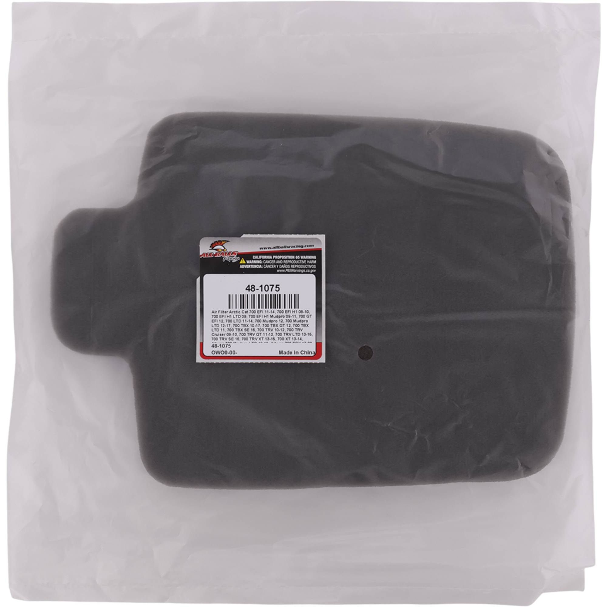 Air Filter Kit For Arctic Cat 550 EFI 4x4 2012-2014, 550 GT EFI 4x4; 48-1075