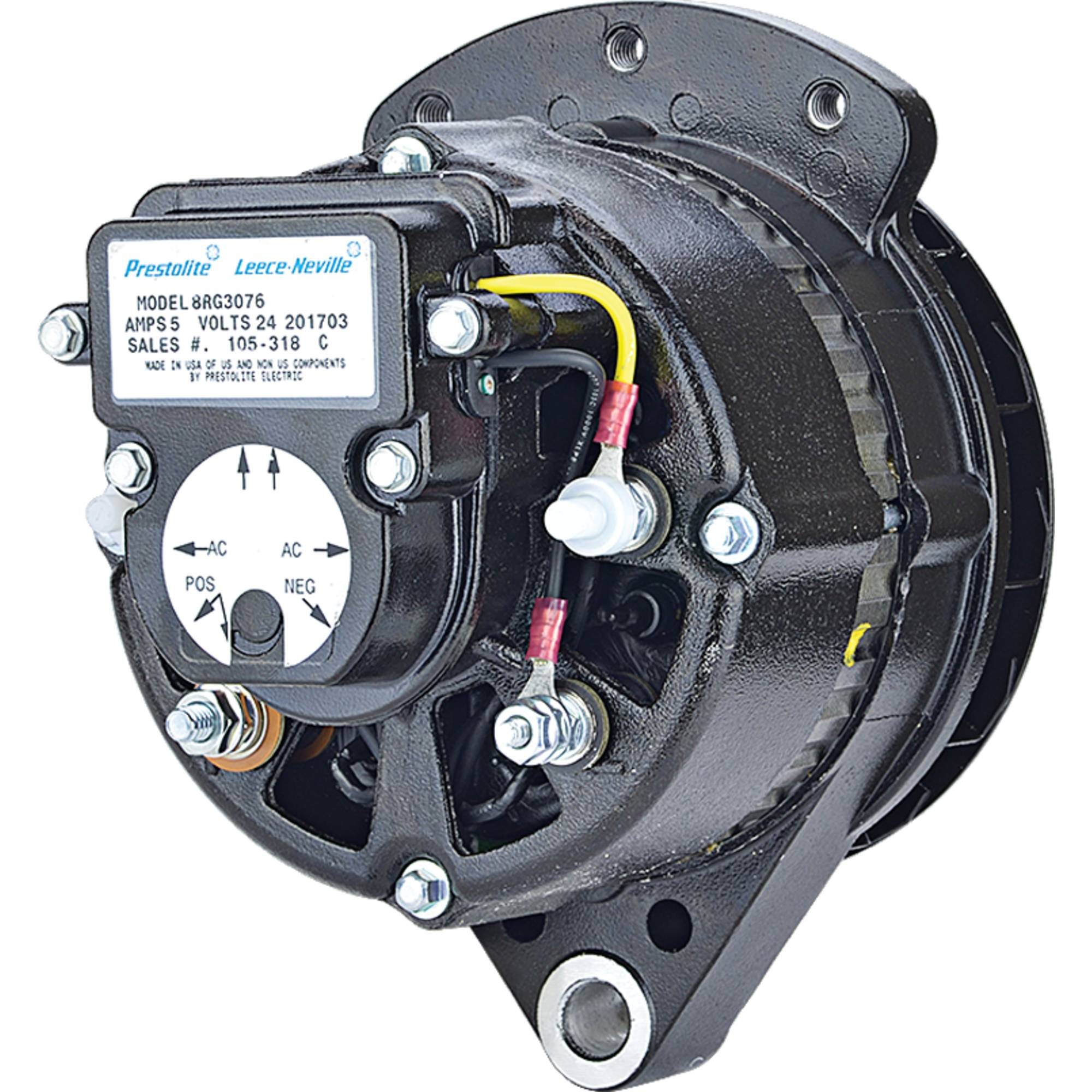 Alternator For Caterpillar 3114, 3126, 3126B Tractors; LNP-8HC3022FAS