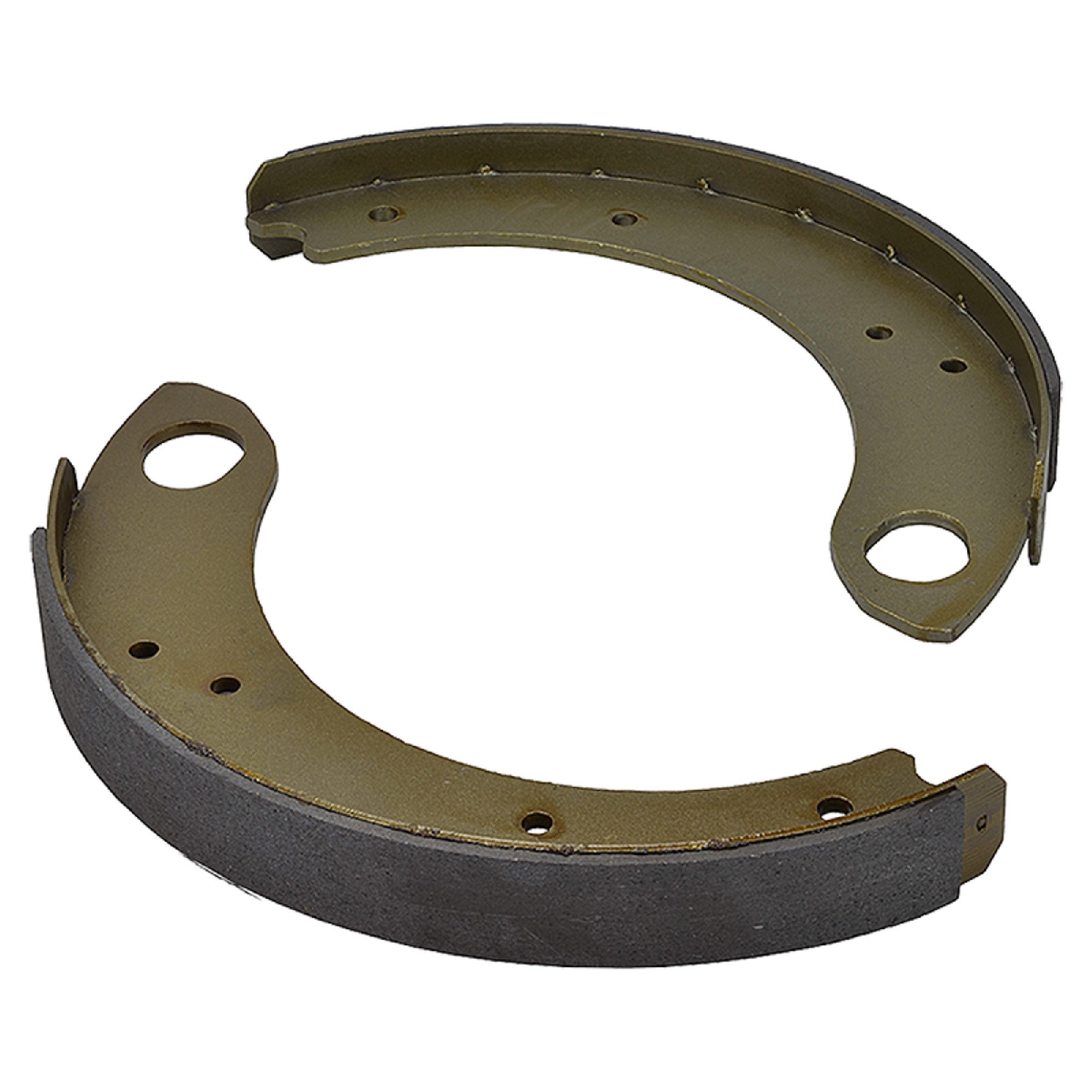 New 1102-2000 Brake Shoe (2PC Set) Replacement For Ford New Holland 2000 Series 3 Cyl 65-74, 2300, 233, 2600V