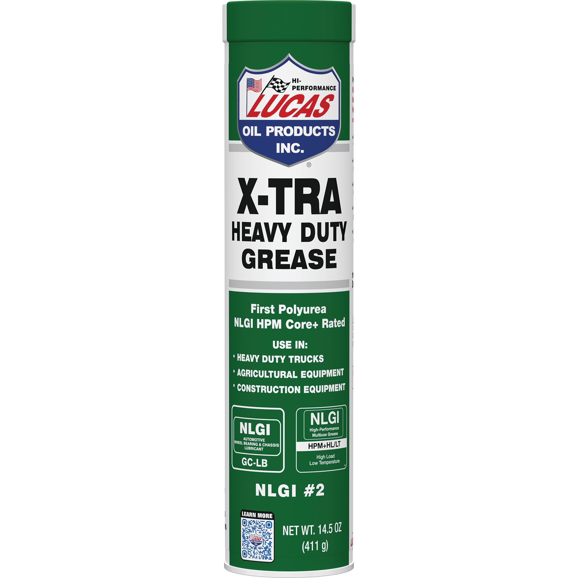 New Stens 051-535 Genuine Stens Grease Xtra H/D Lucas Oil Part# 051-535-1