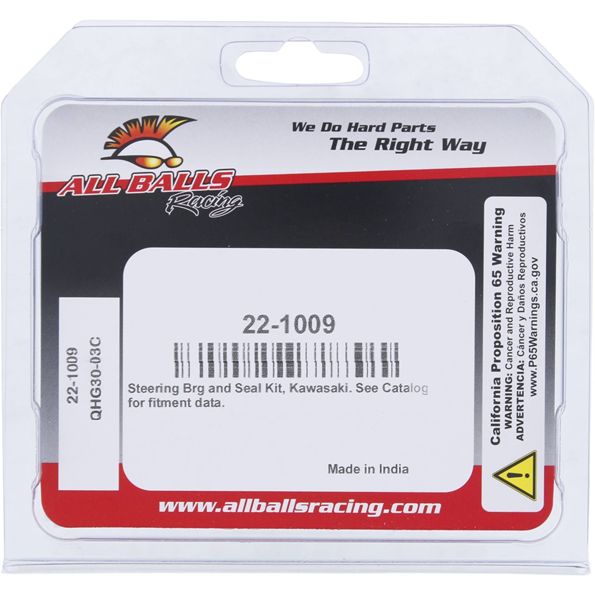All Balls Steering Stem Bearing Seal Kit for Kawasaki