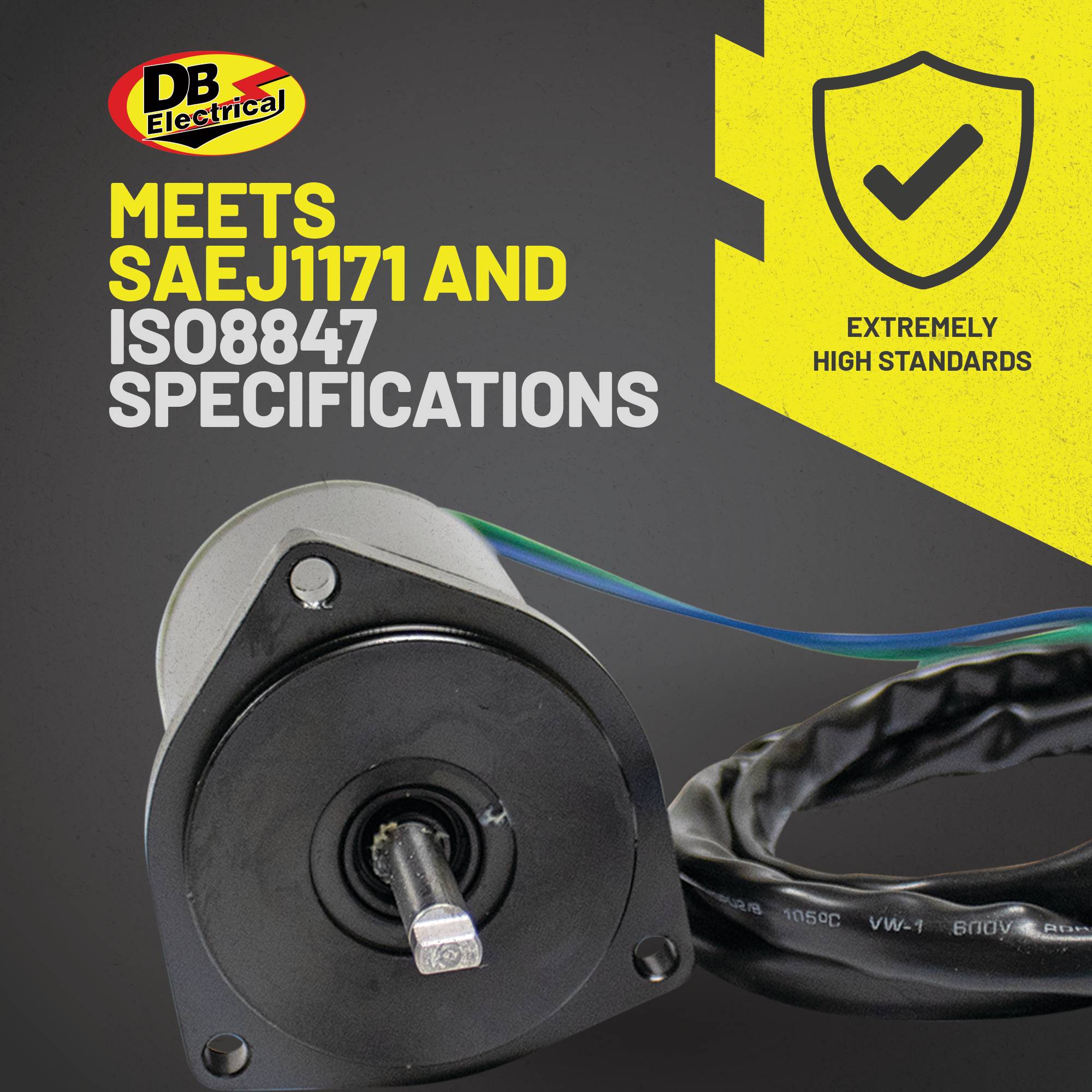 Tilt Trim Motor for Yamaha F50TLRC, T50TLRC, 62Y-43880-02-00, PT614NM; TRM0071