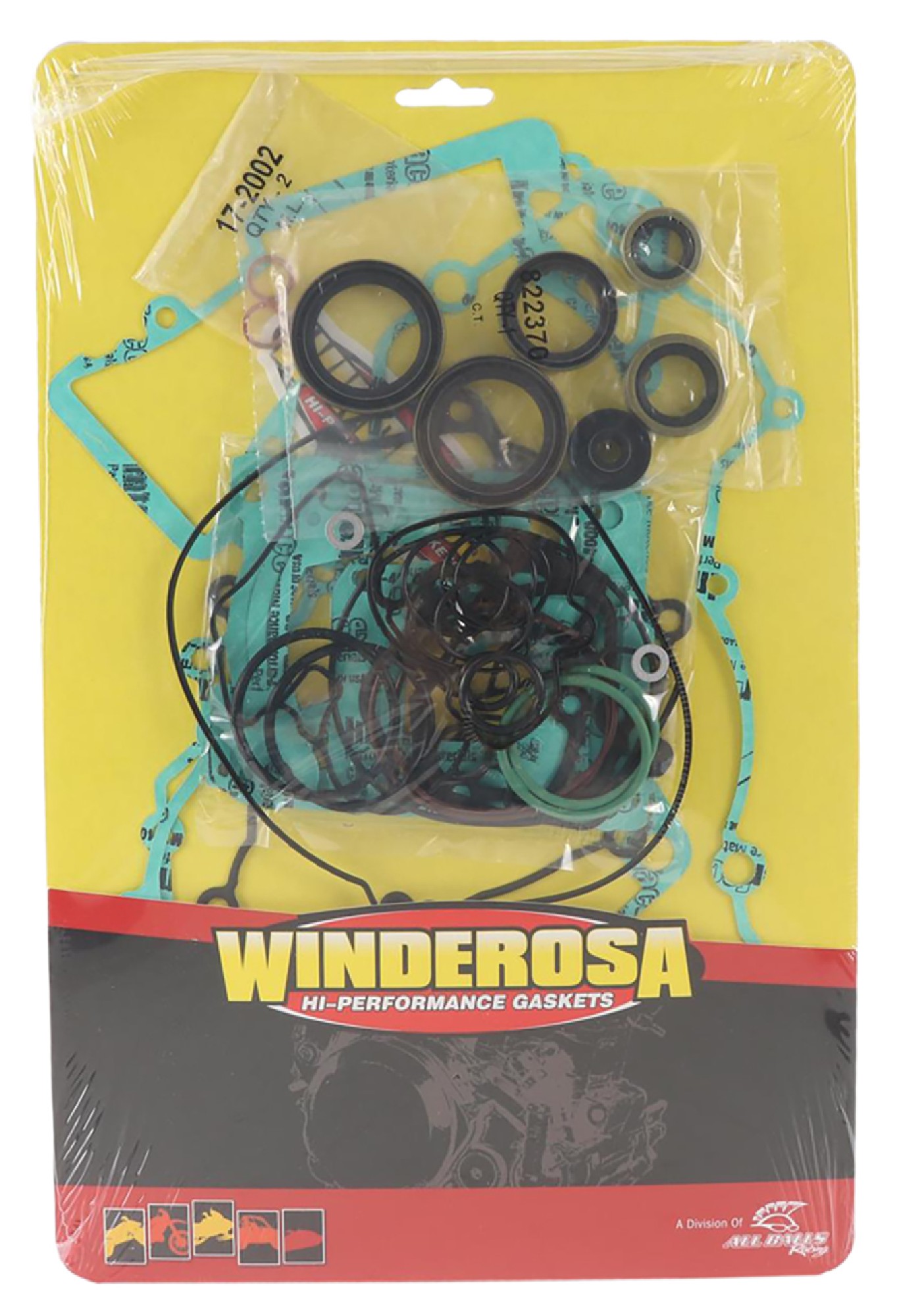 Vertex Gasket Set With Oil Seals (811370) for KTM SX 150 16-17, XC-W 150 17