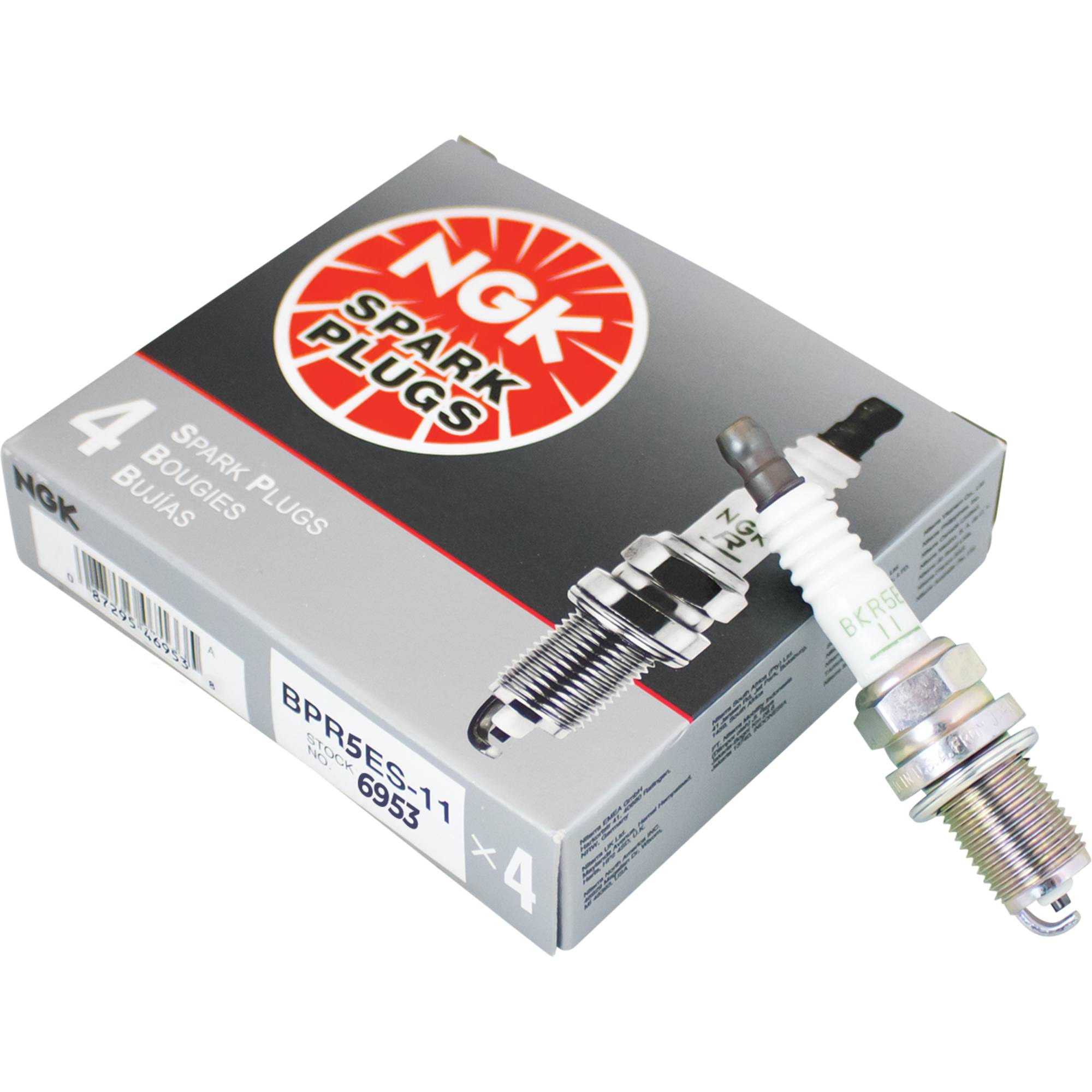 Spark Plug For Champion 71, NGK 6953, BKR5E-11; 130-843-4